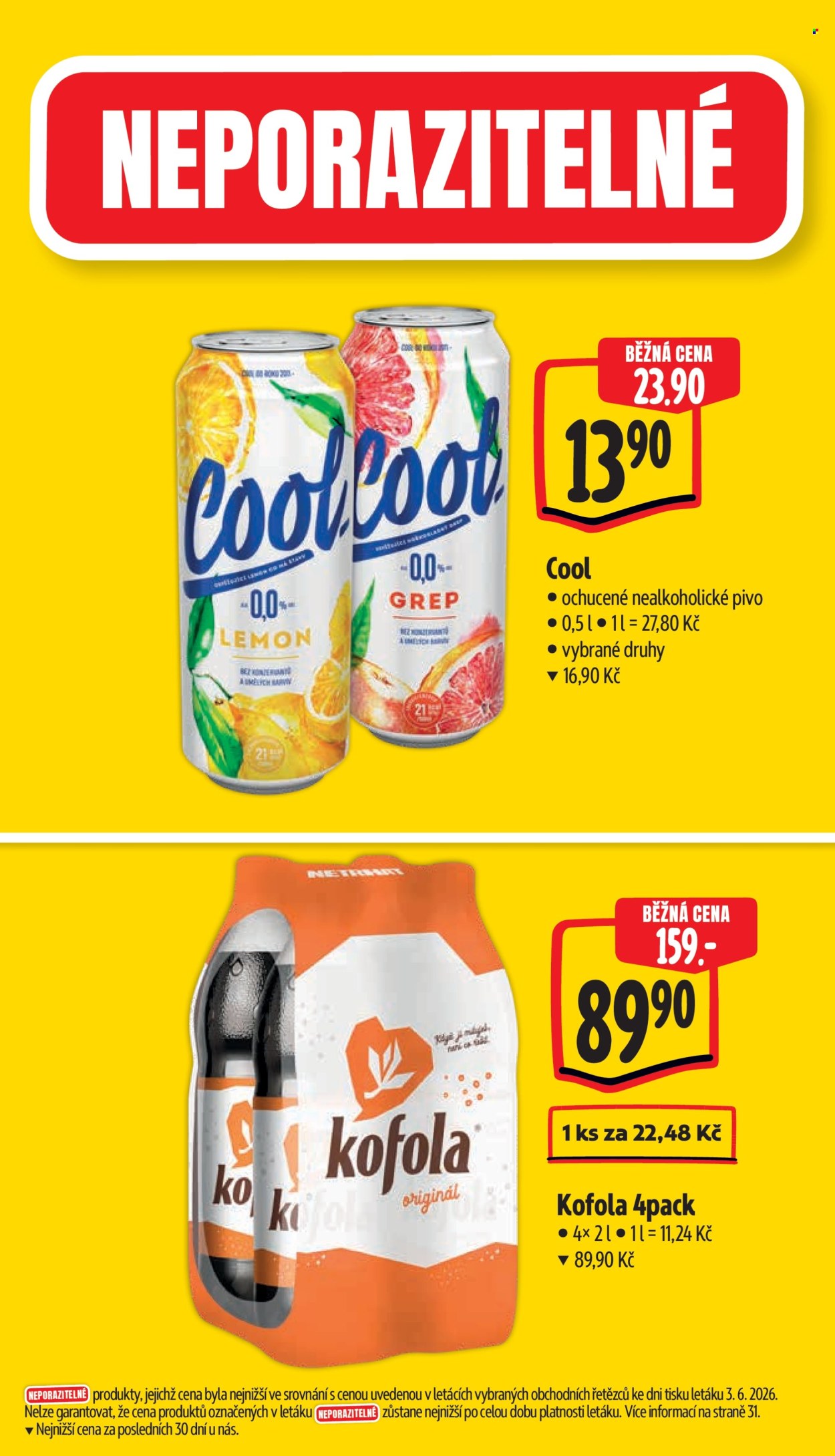 Leták Albert Hypermarket - 10.6.2026 - 16.6.2026. Strana 4