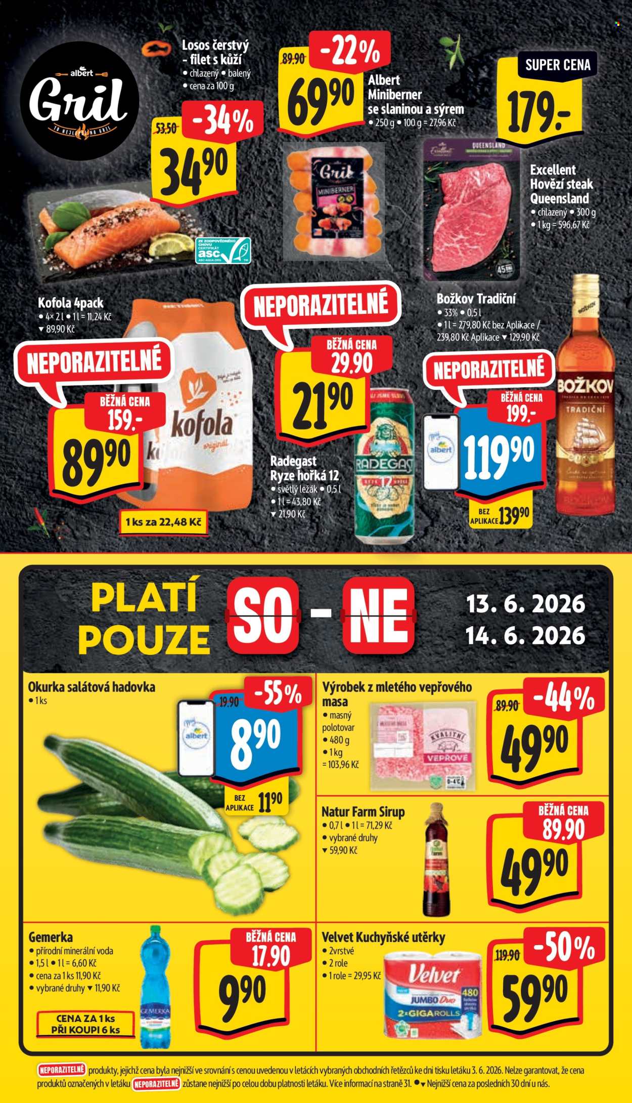Leták Albert Hypermarket - 10.6.2026 - 16.6.2026. Strana 8