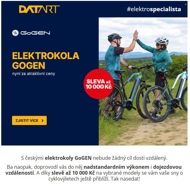 Leták DATART - 9.6.2026 - 12.6.2026. Strana 1