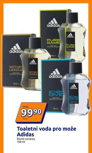 thumbnail - Toaletní voda pro muže Adidas
