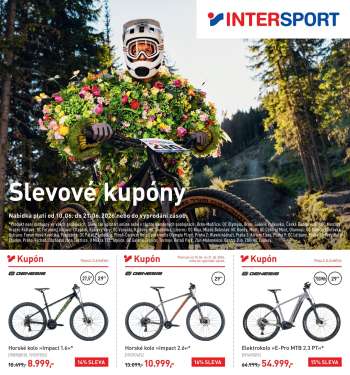 Leták INTERSPORT - 10.6.2026 - 21.6.2026.