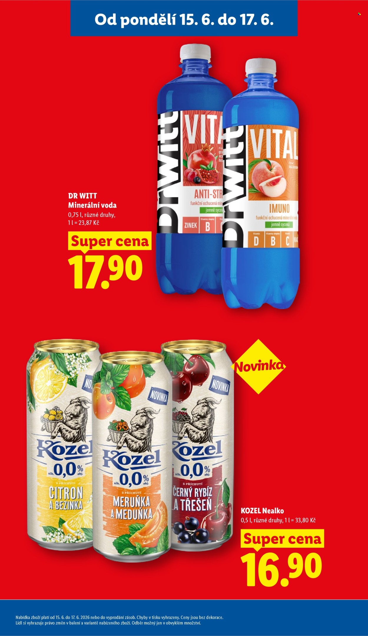 Leták Lidl - 15.6.2026 - 17.6.2026. Strana 6
