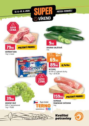 Leták coop TERNO - 12.6.2026 - 15.6.2026.