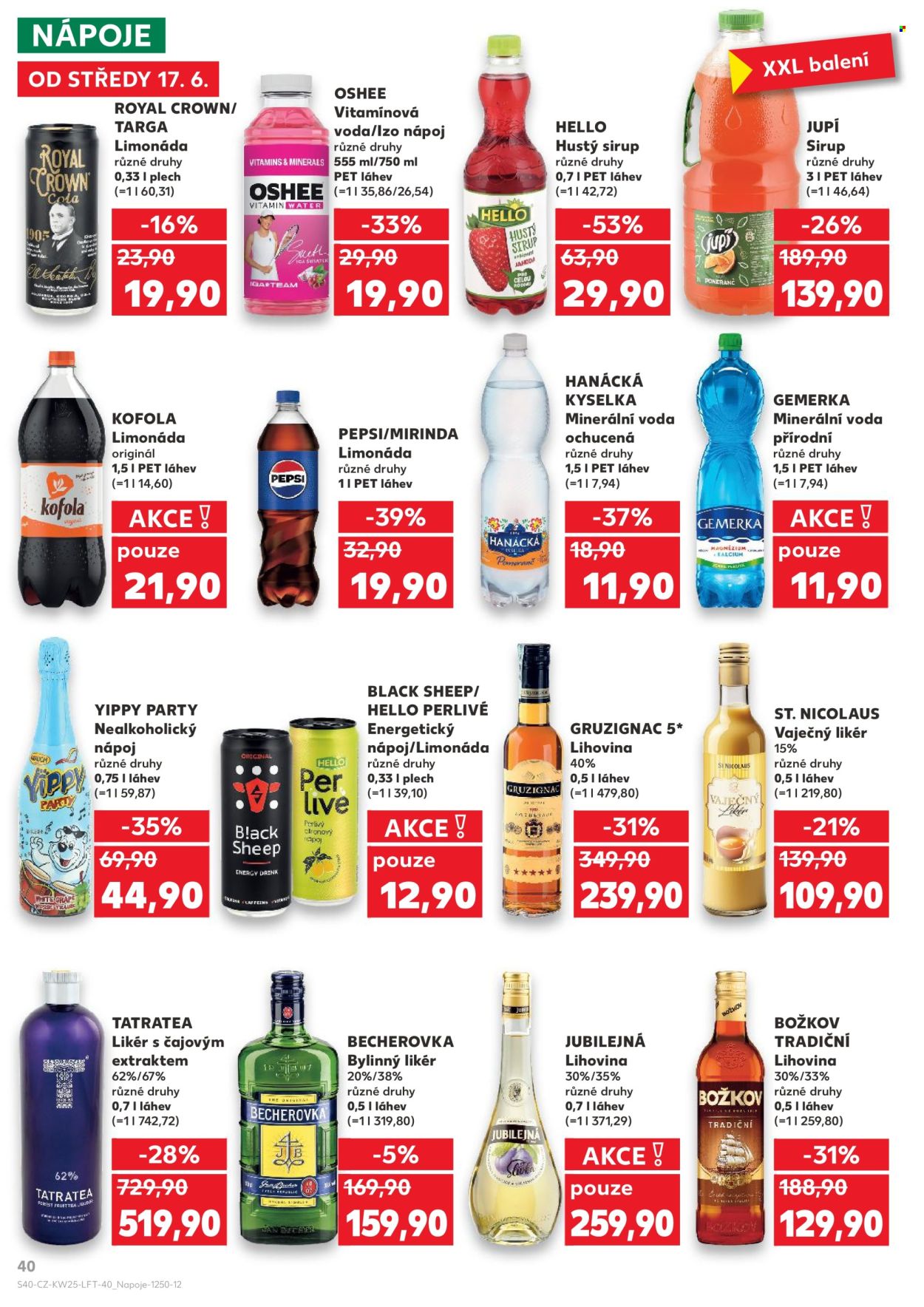 Leták Kaufland - 17.6.2026 - 23.6.2026. Strana 40