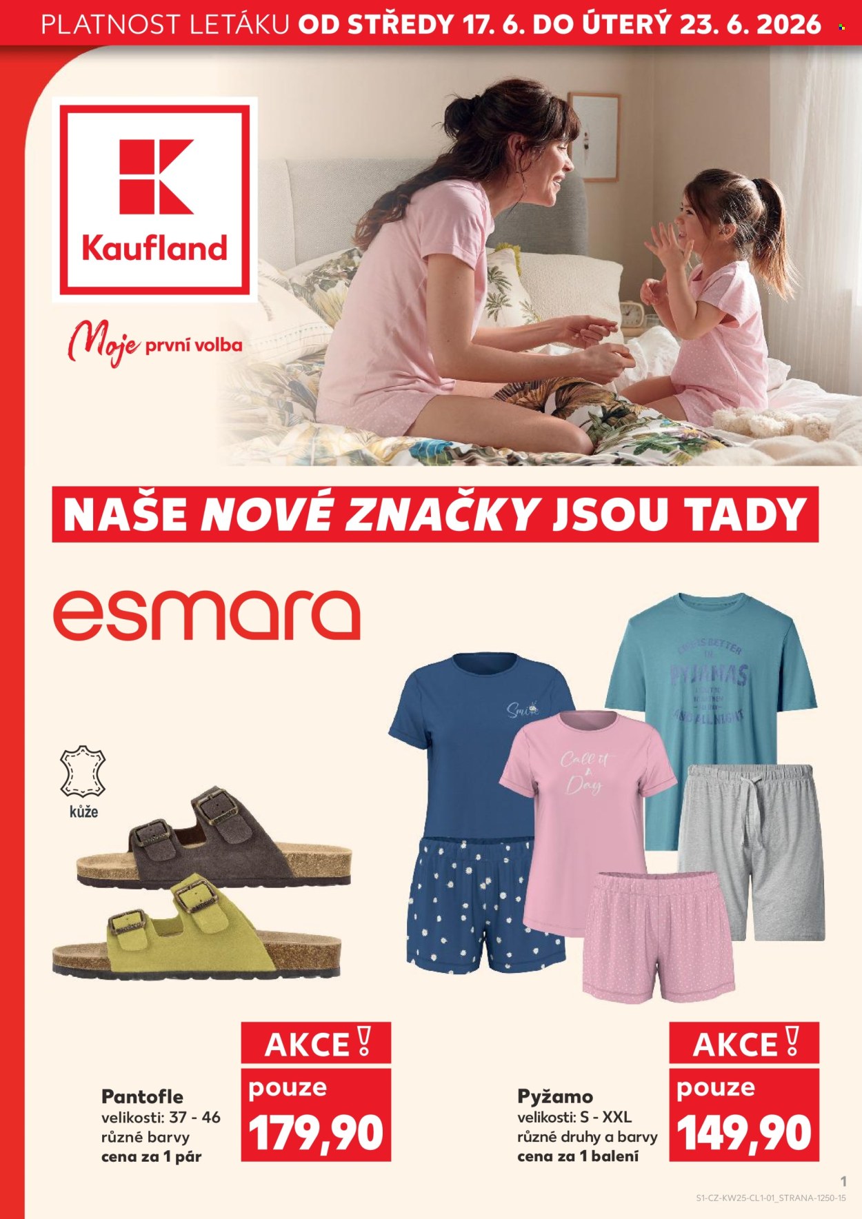 Leták Kaufland - 17.6.2026 - 23.6.2026. Strana 1