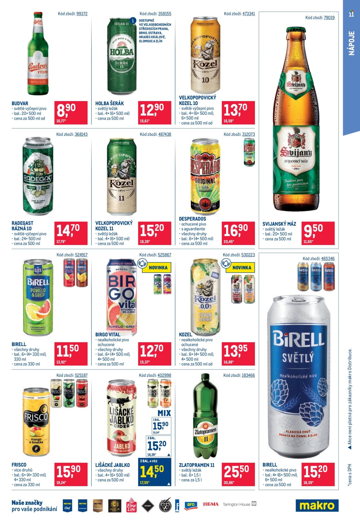 Leták MAKRO - 17.6.2026 - 30.6.2026. Strana 11