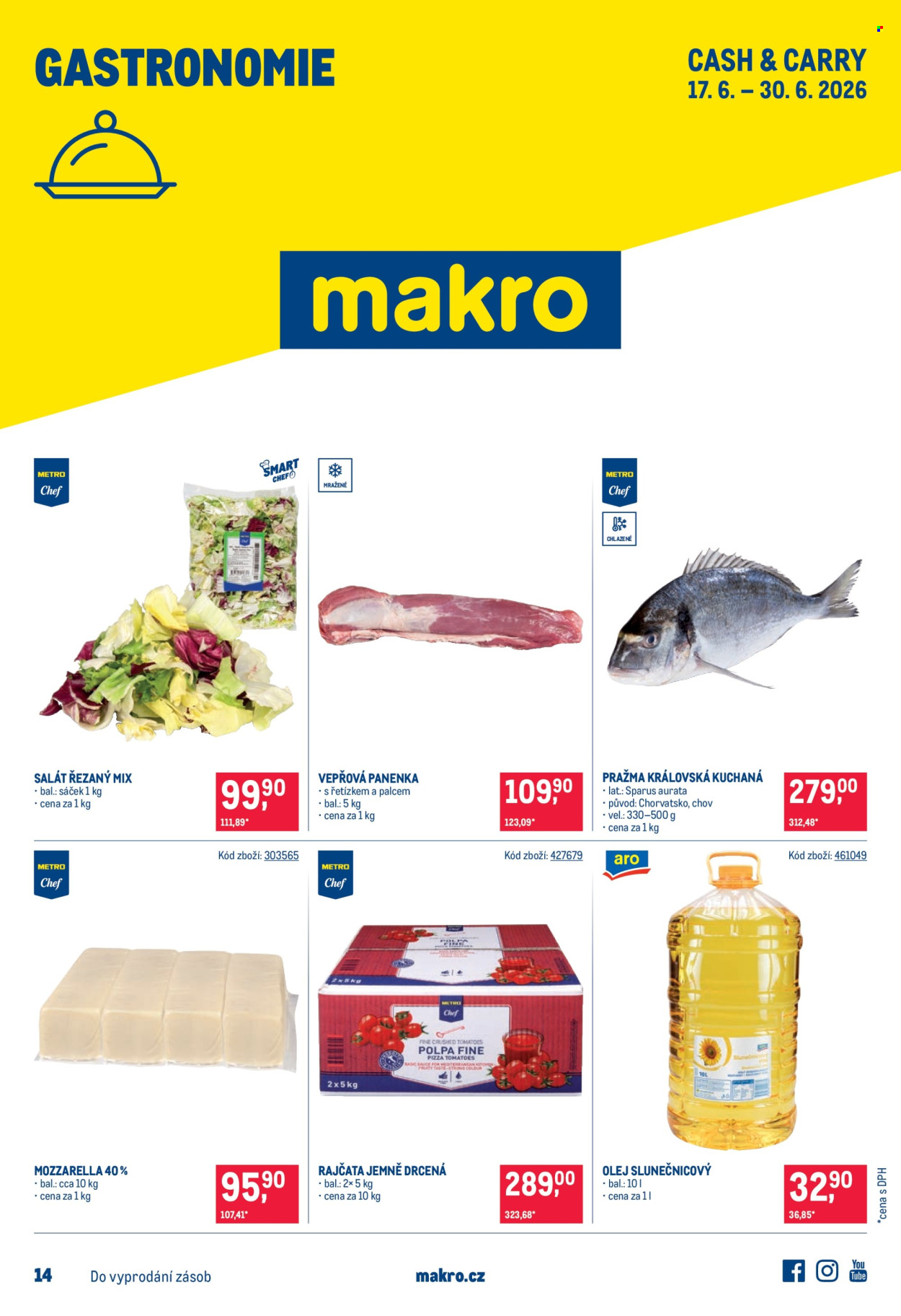 Leták MAKRO - 17.6.2026 - 30.6.2026. Strana 1