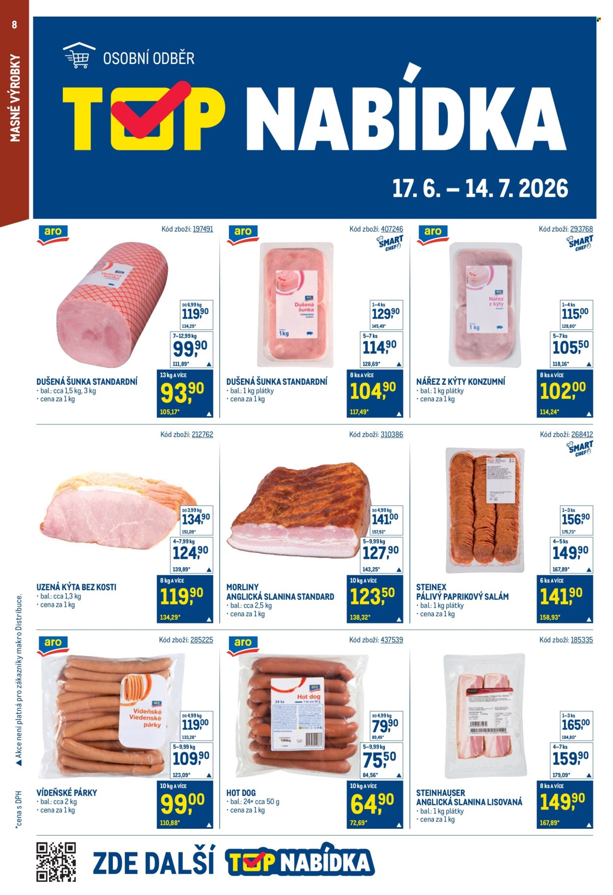 Leták MAKRO - 17.6.2026 - 30.6.2026. Strana 8