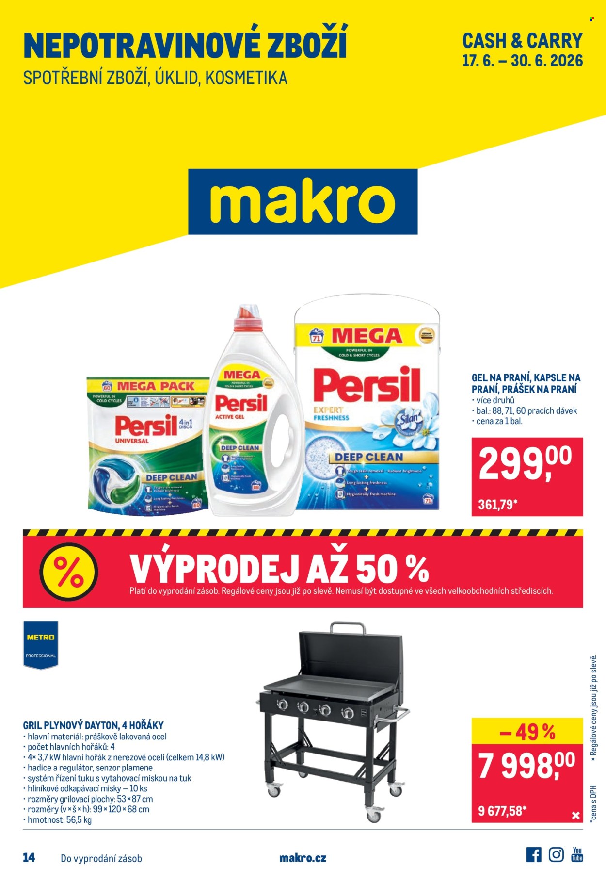 Leták MAKRO - 17.6.2026 - 30.6.2026. Strana 1