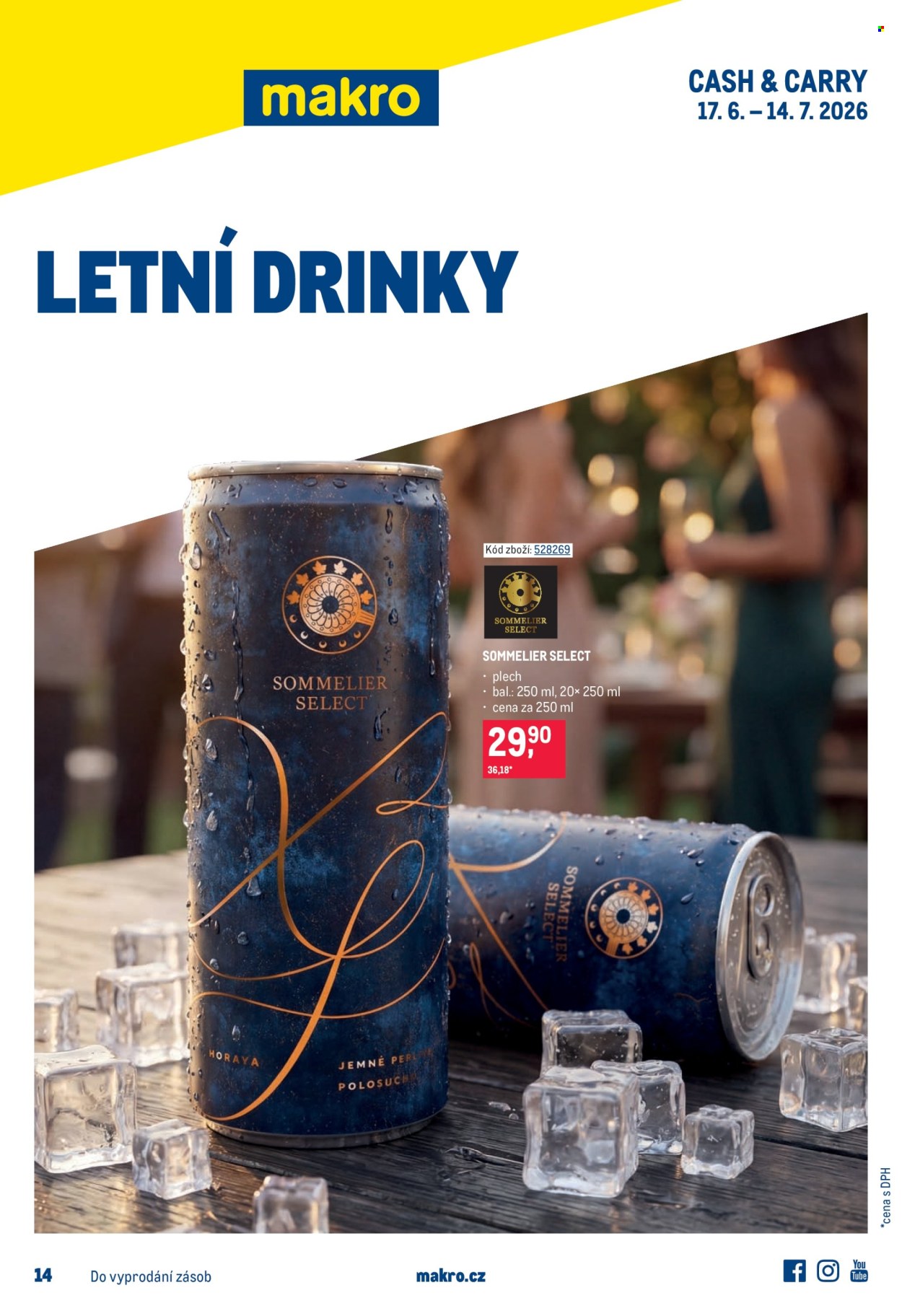 Leták MAKRO - 17.6.2026 - 14.7.2026. Strana 1