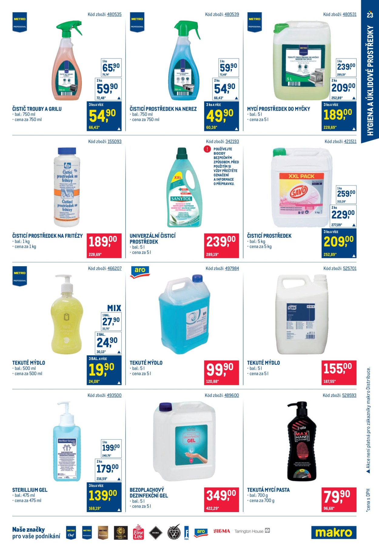 Leták MAKRO - 17.6.2026 - 14.7.2026. Strana 23