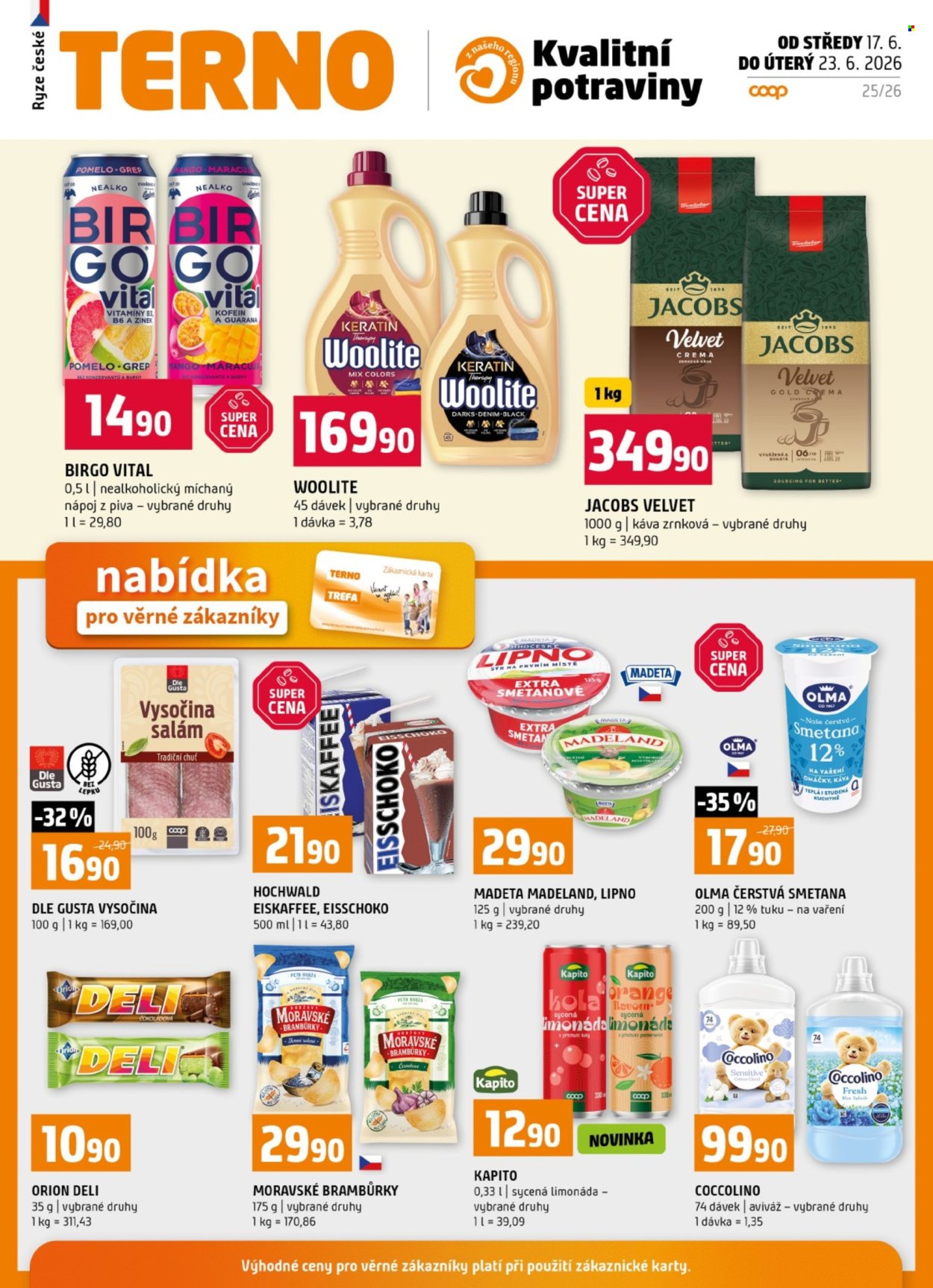 Leták coop TERNO - 17.6.2026 - 23.6.2026. Strana 20