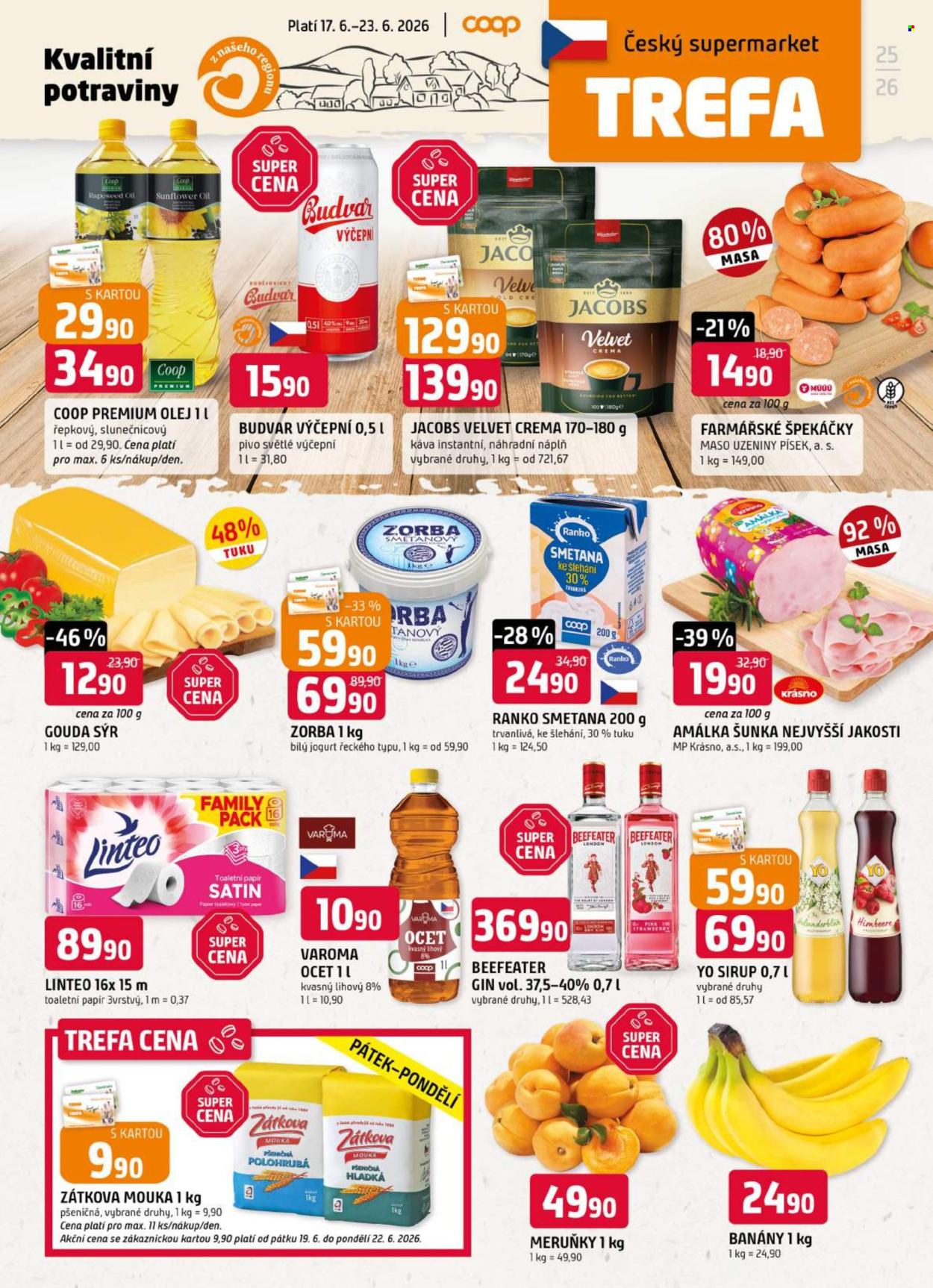 Leták TREFA coop - 17.6.2026 - 23.6.2026. Strana 1