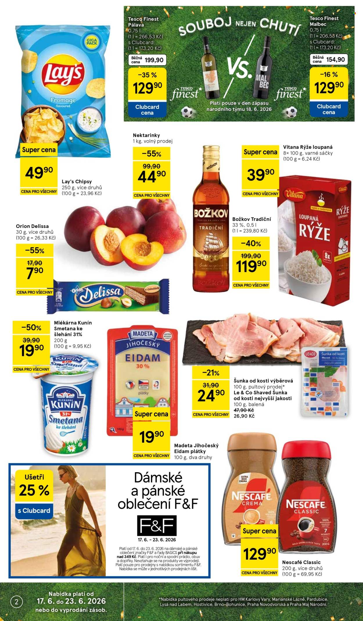 Leták TESCO - 17.6.2026 - 23.6.2026. Strana 2