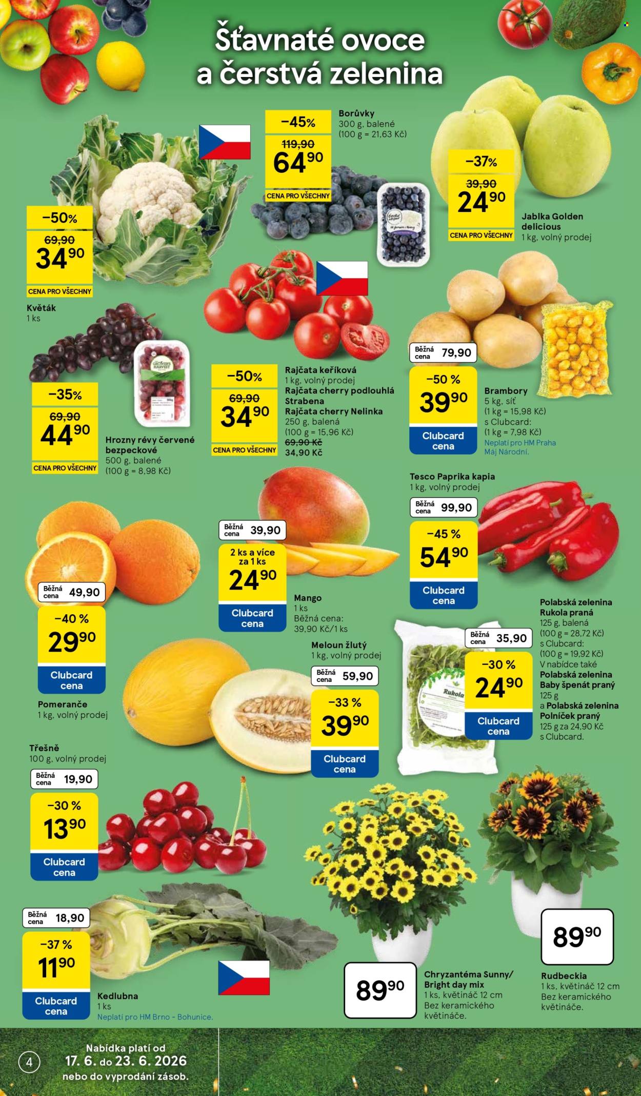 Leták TESCO - 17.6.2026 - 23.6.2026. Strana 4