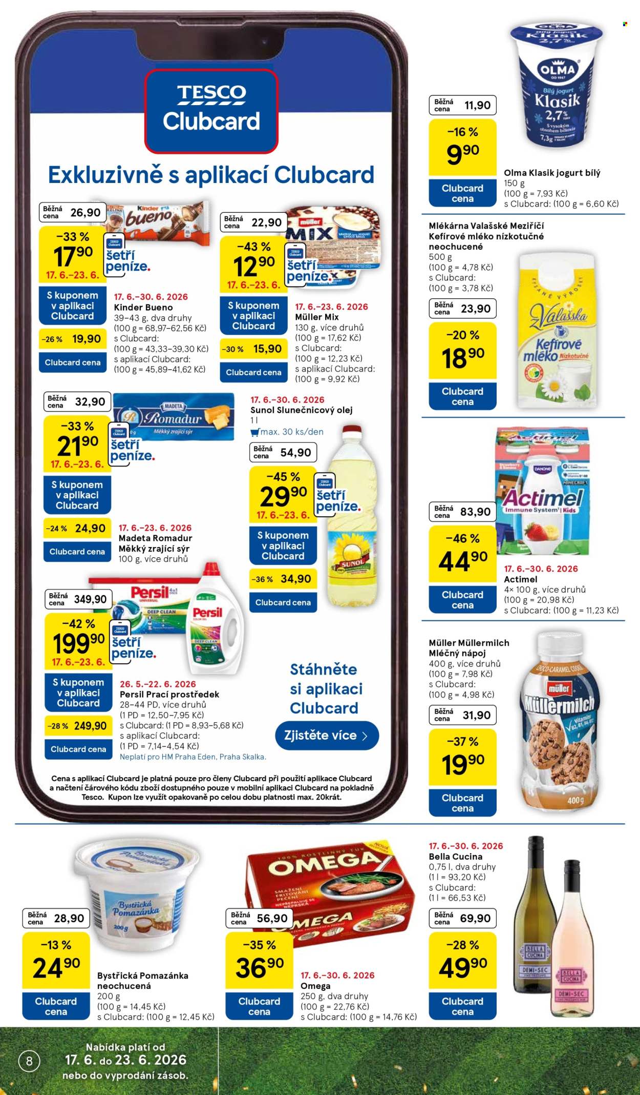 Leták TESCO - 17.6.2026 - 23.6.2026. Strana 8