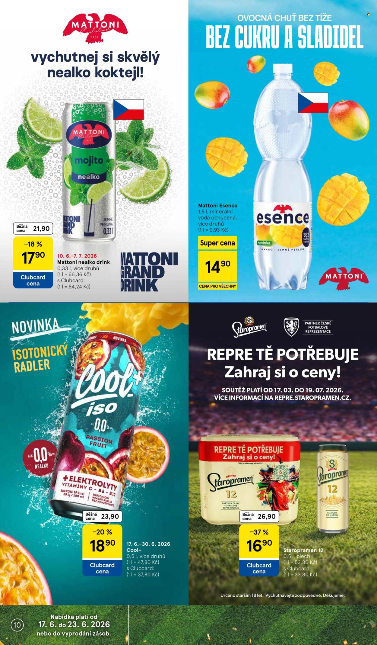 Leták TESCO - 17.6.2026 - 23.6.2026. Strana 10