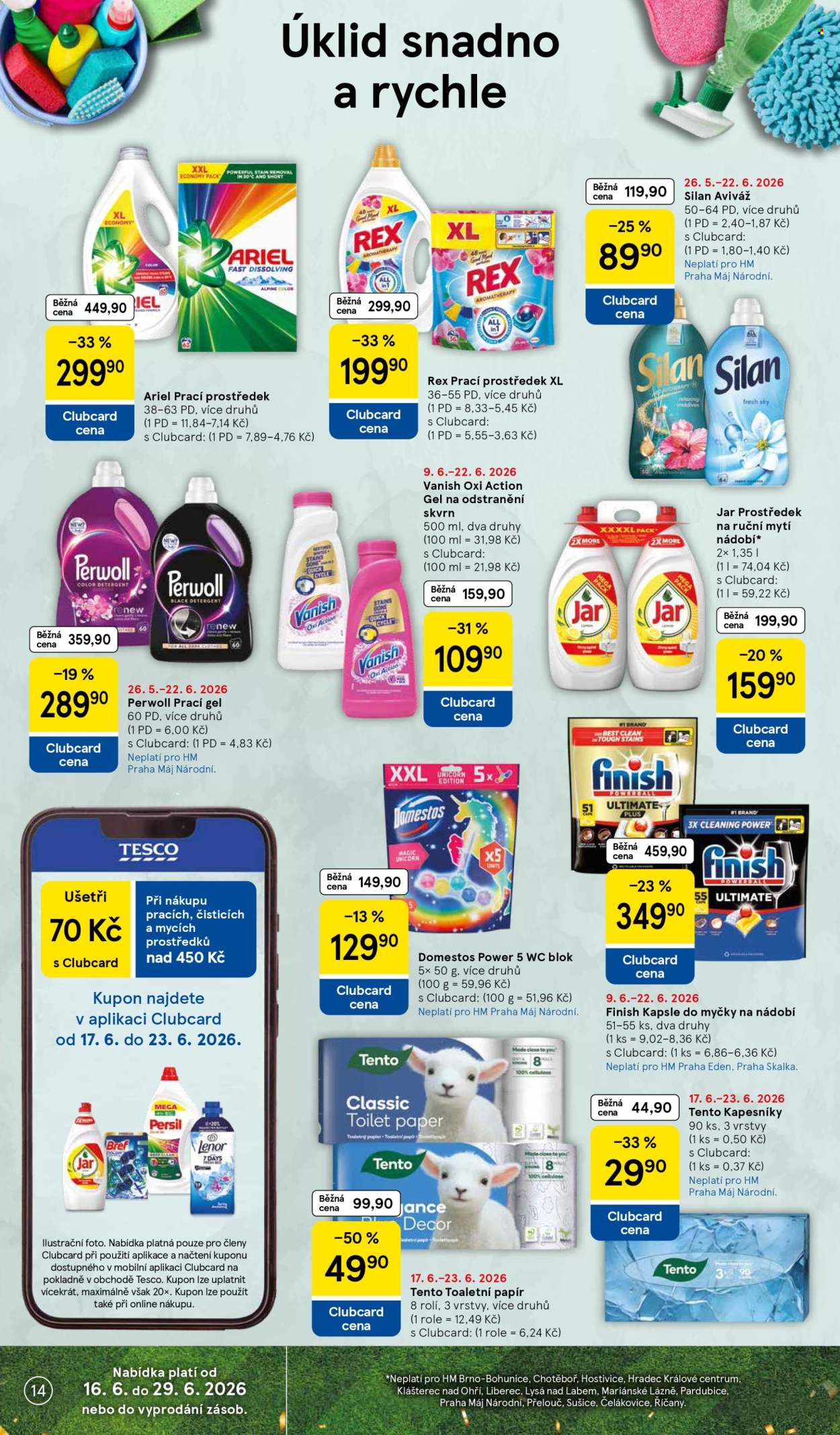 Leták TESCO - 17.6.2026 - 23.6.2026. Strana 14
