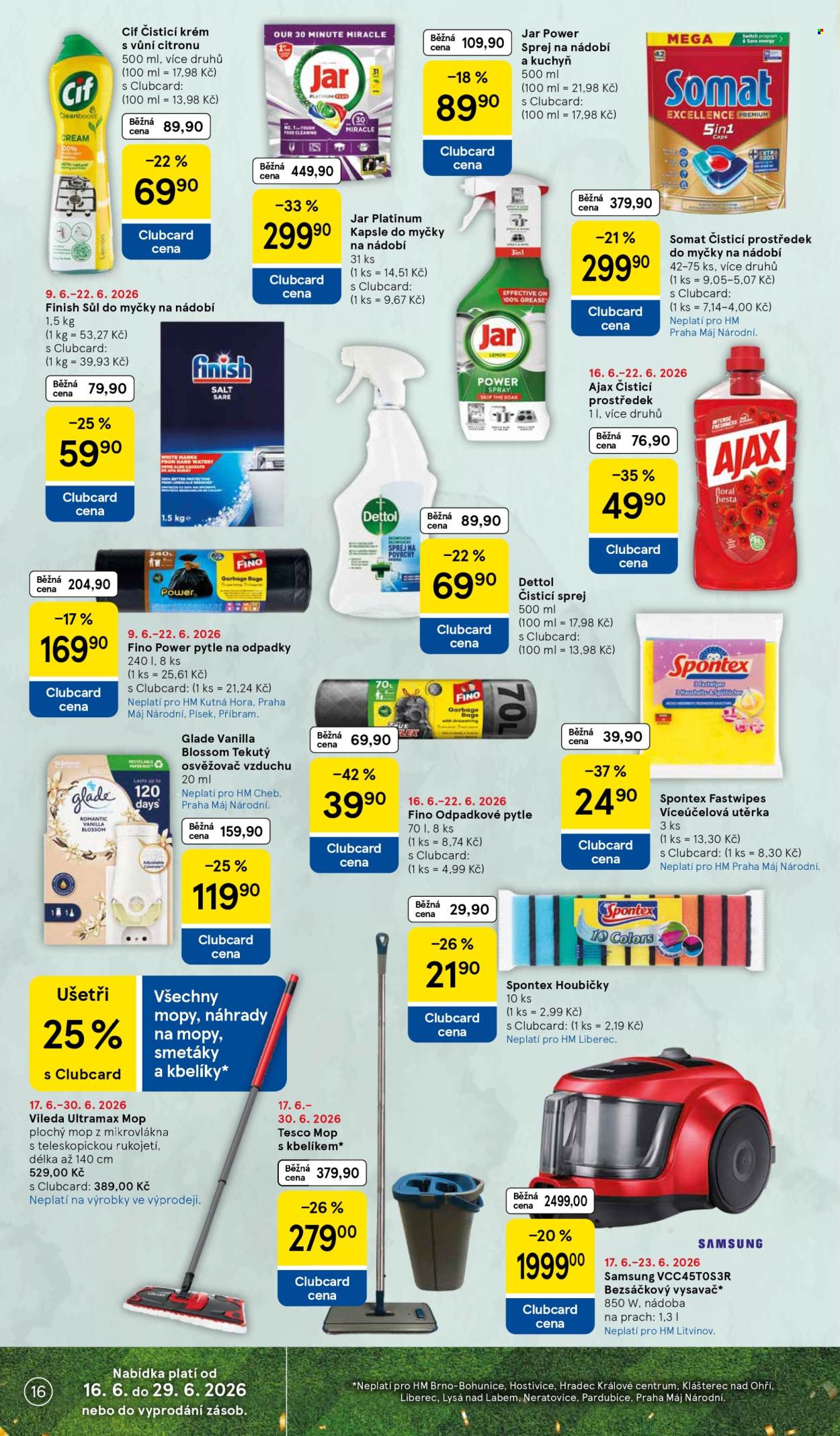 Leták TESCO - 17.6.2026 - 23.6.2026. Strana 16