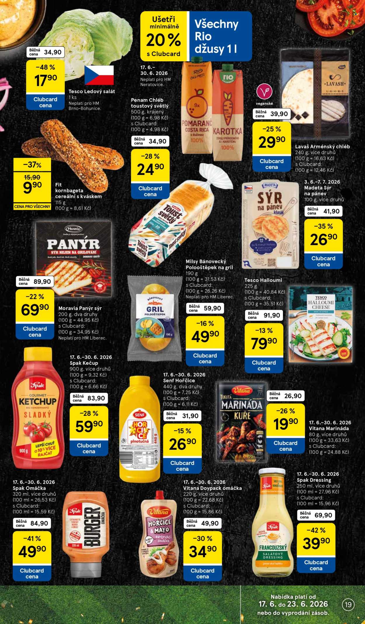 Leták TESCO - 17.6.2026 - 23.6.2026. Strana 19