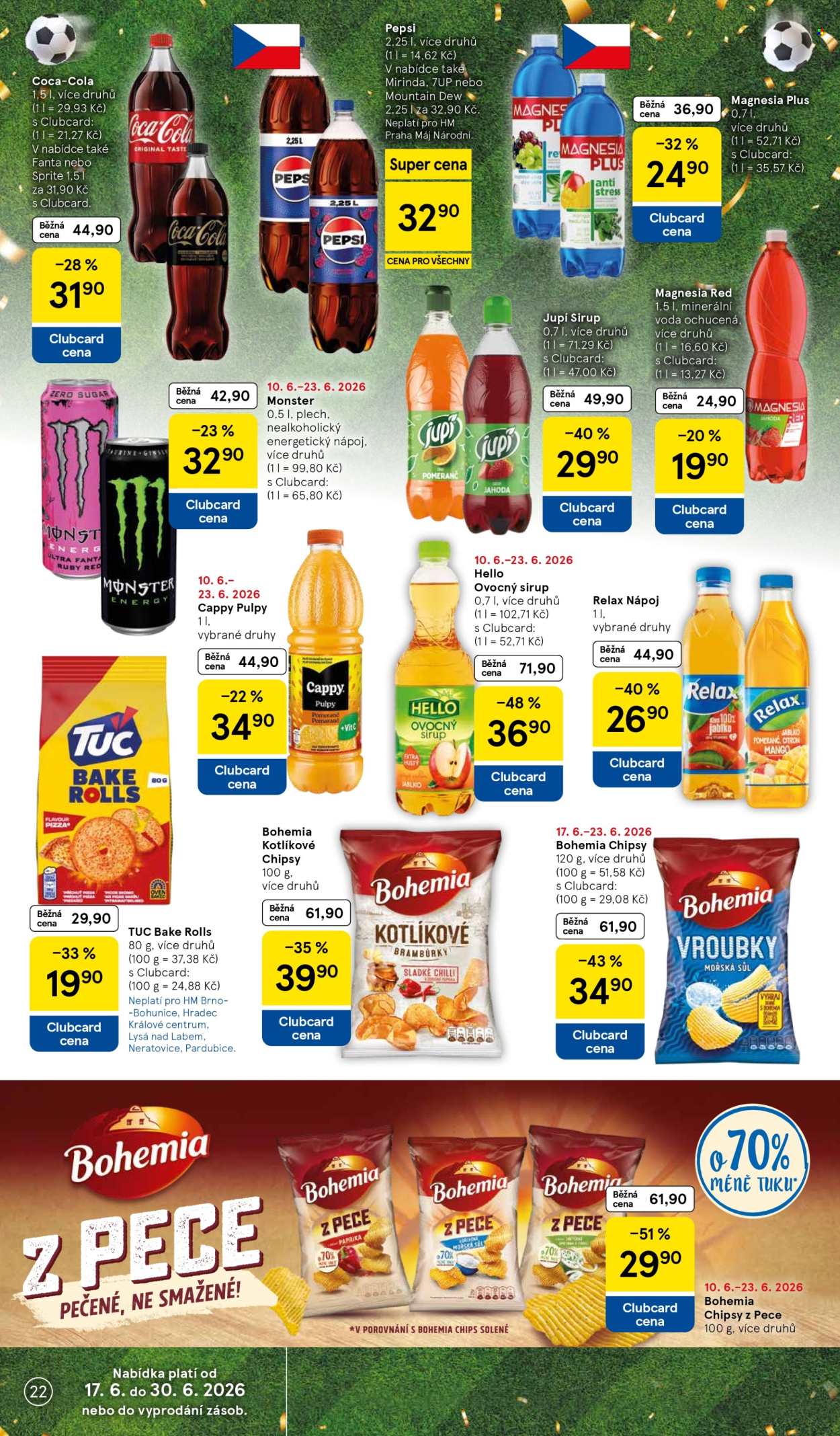 Leták TESCO - 17.6.2026 - 23.6.2026. Strana 22