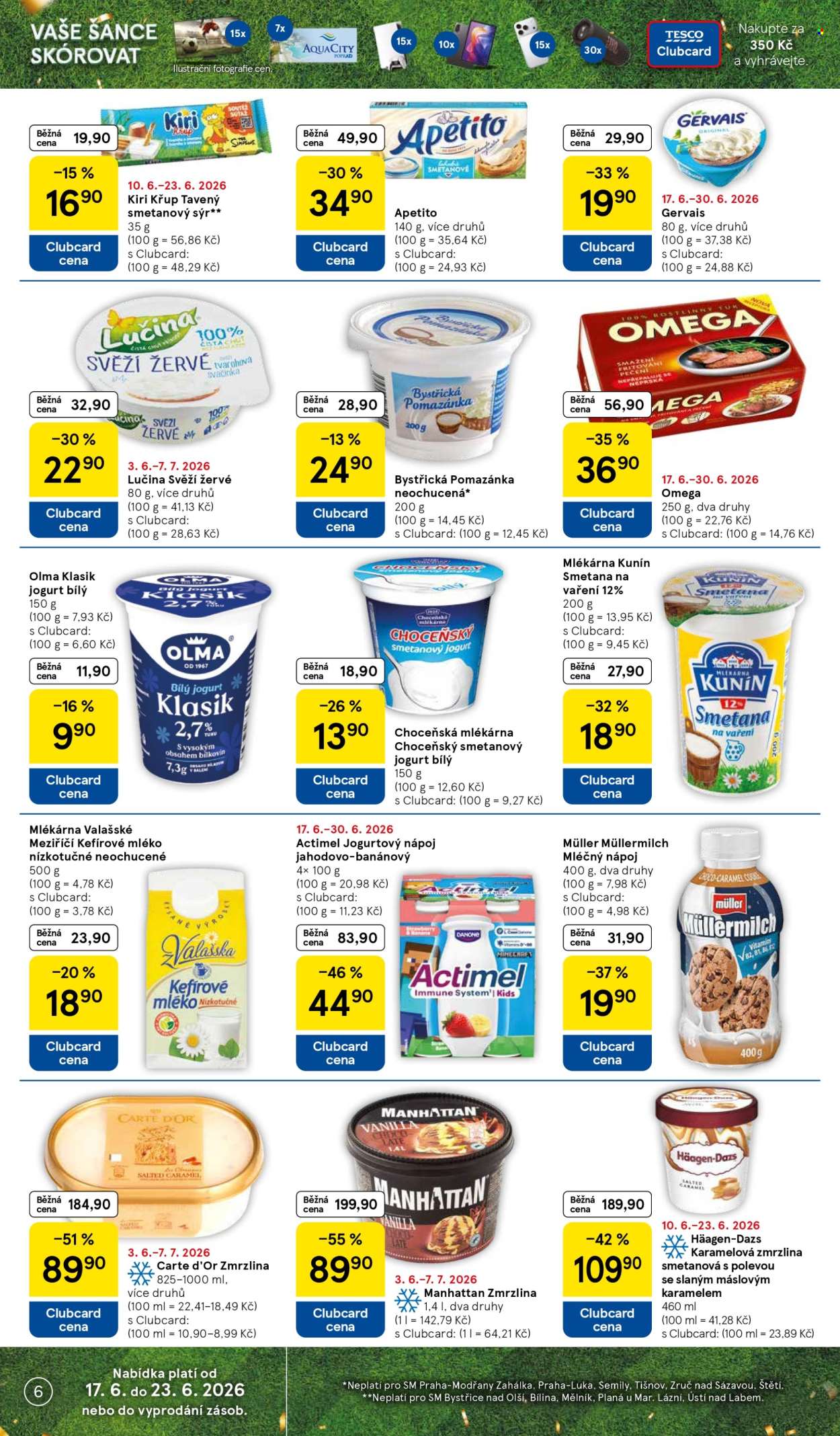 Leták TESCO supermarket - 17.6.2026 - 23.6.2026. Strana 6