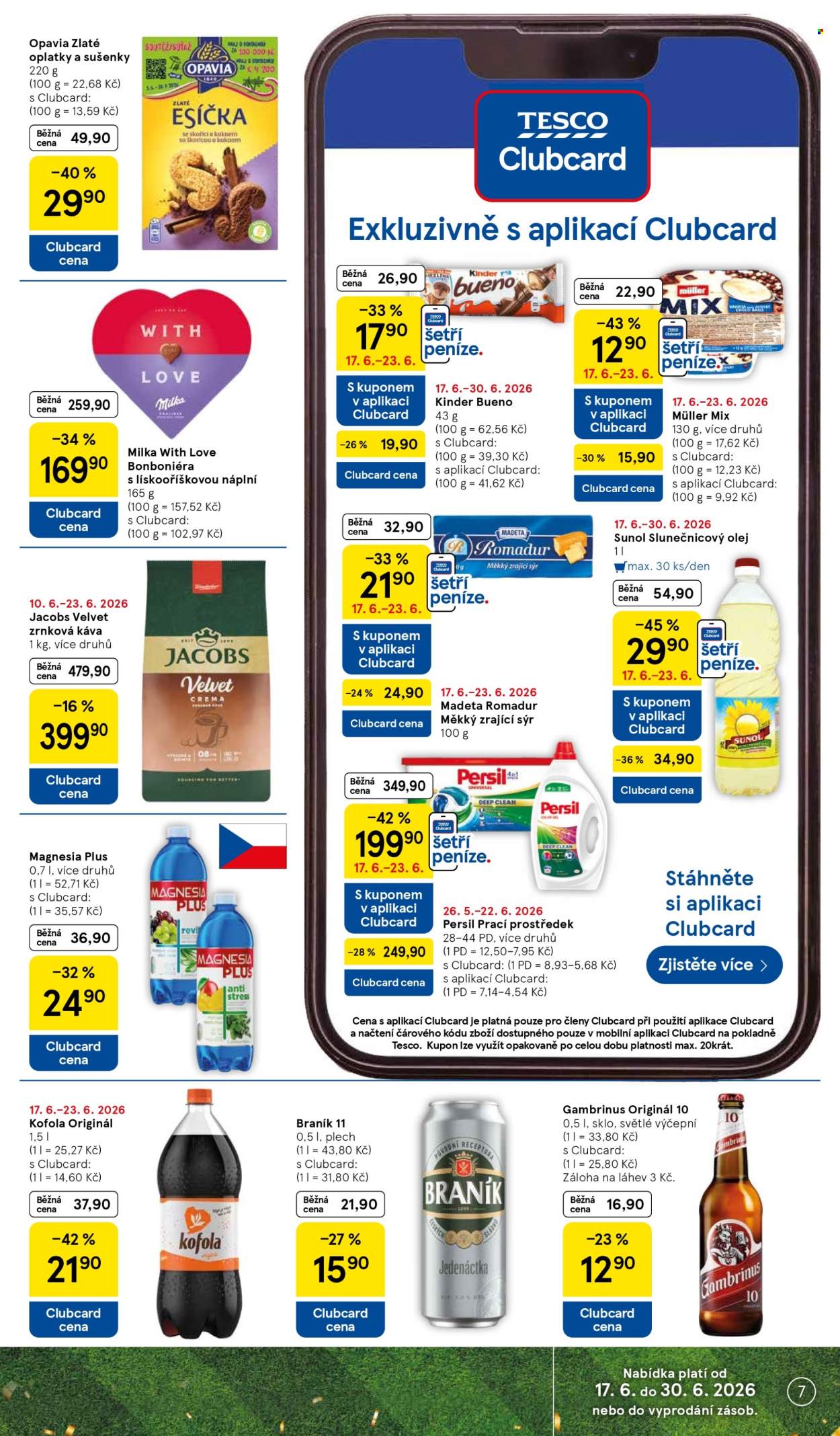 Leták TESCO supermarket - 17.6.2026 - 23.6.2026. Strana 7