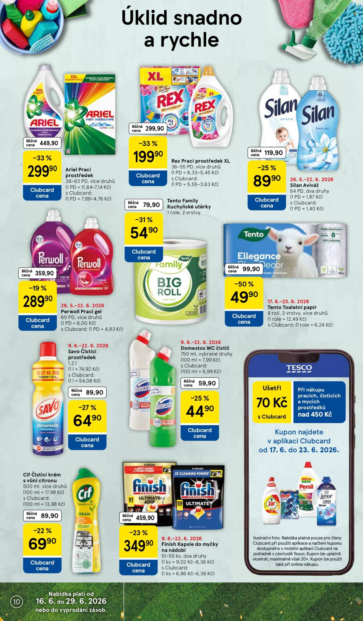 Leták TESCO supermarket - 17.6.2026 - 23.6.2026. Strana 10
