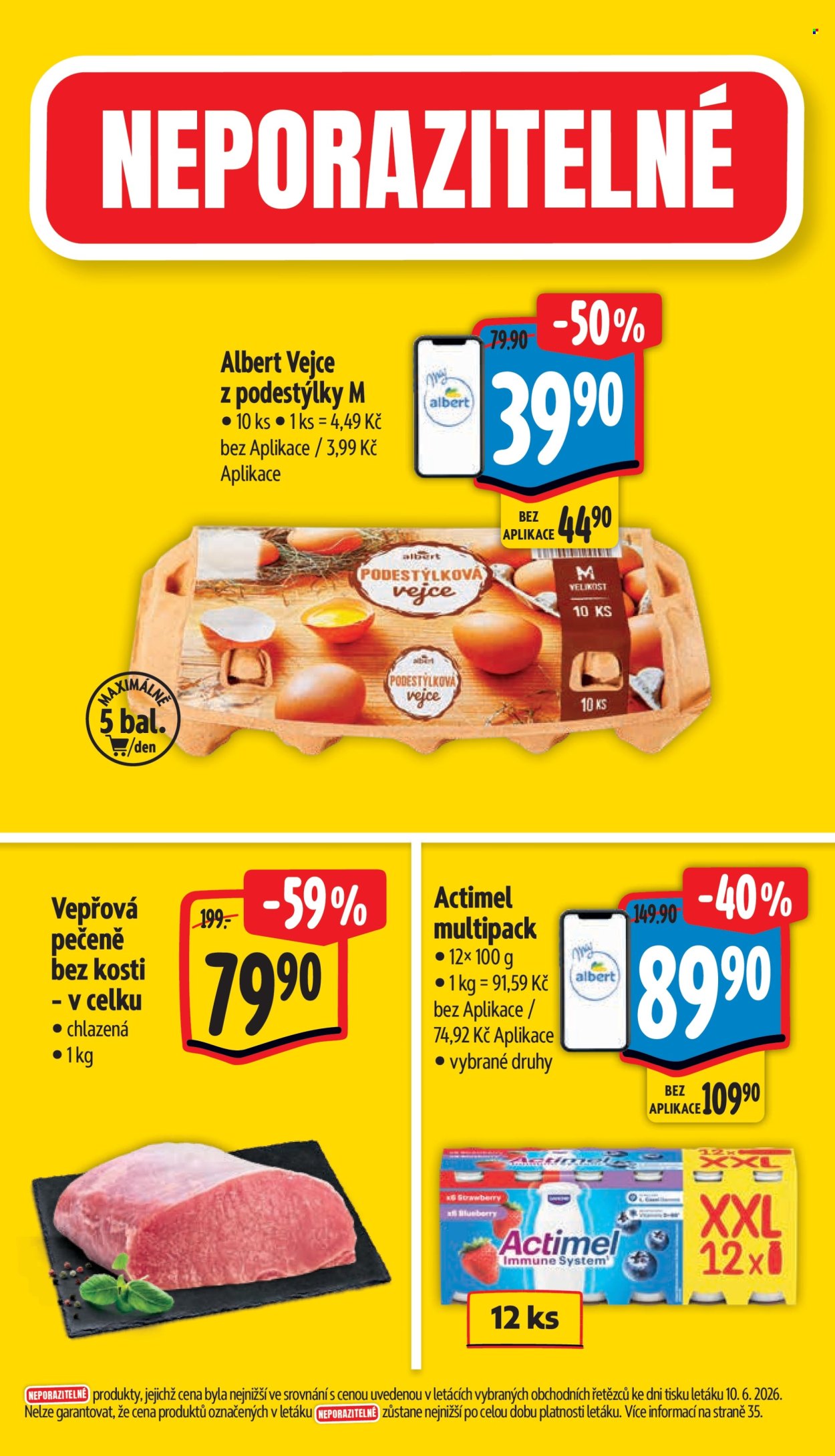 Leták Albert Hypermarket - 17.6.2026 - 23.6.2026. Strana 3