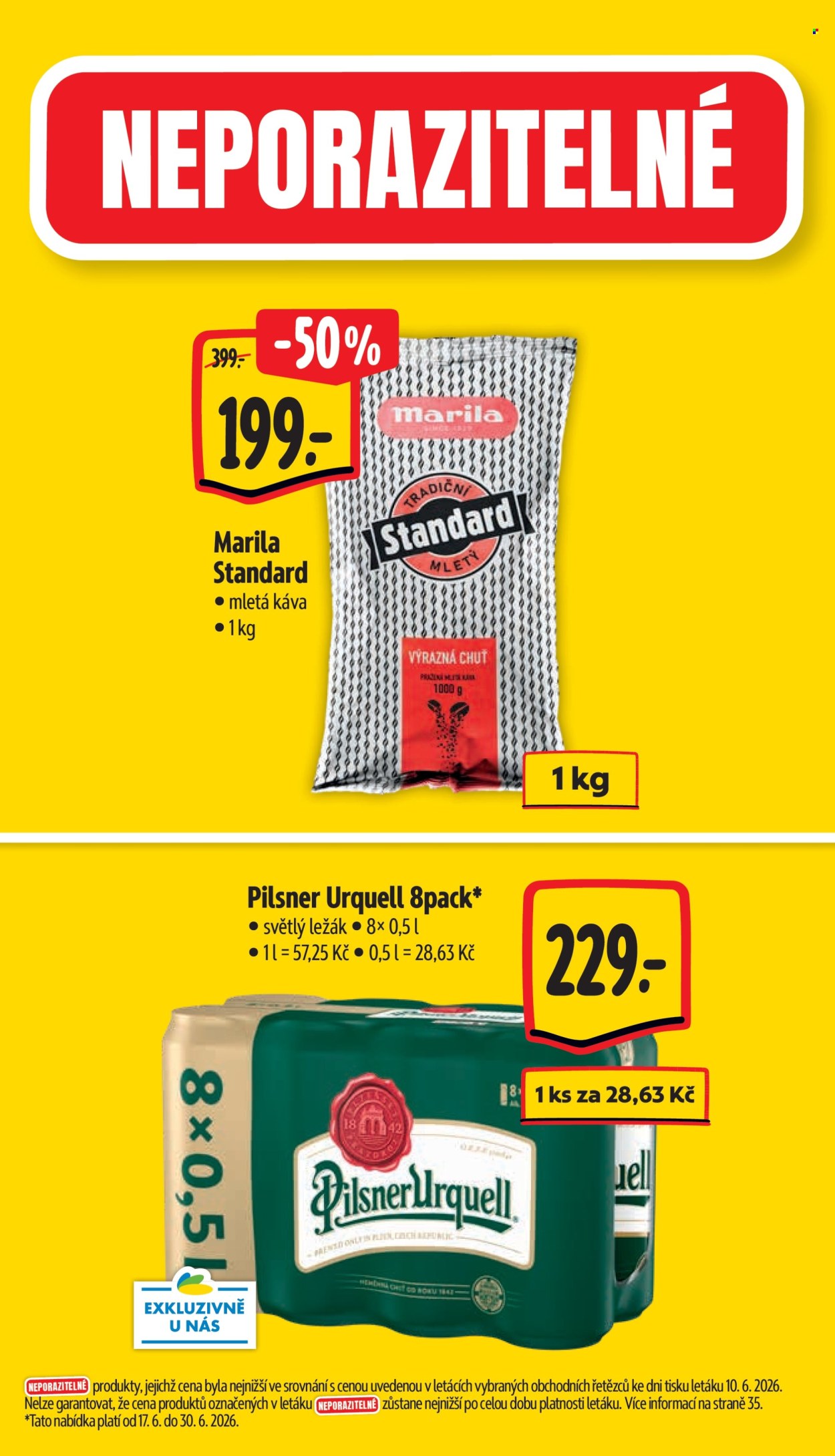 Leták Albert Hypermarket - 17.6.2026 - 23.6.2026. Strana 4