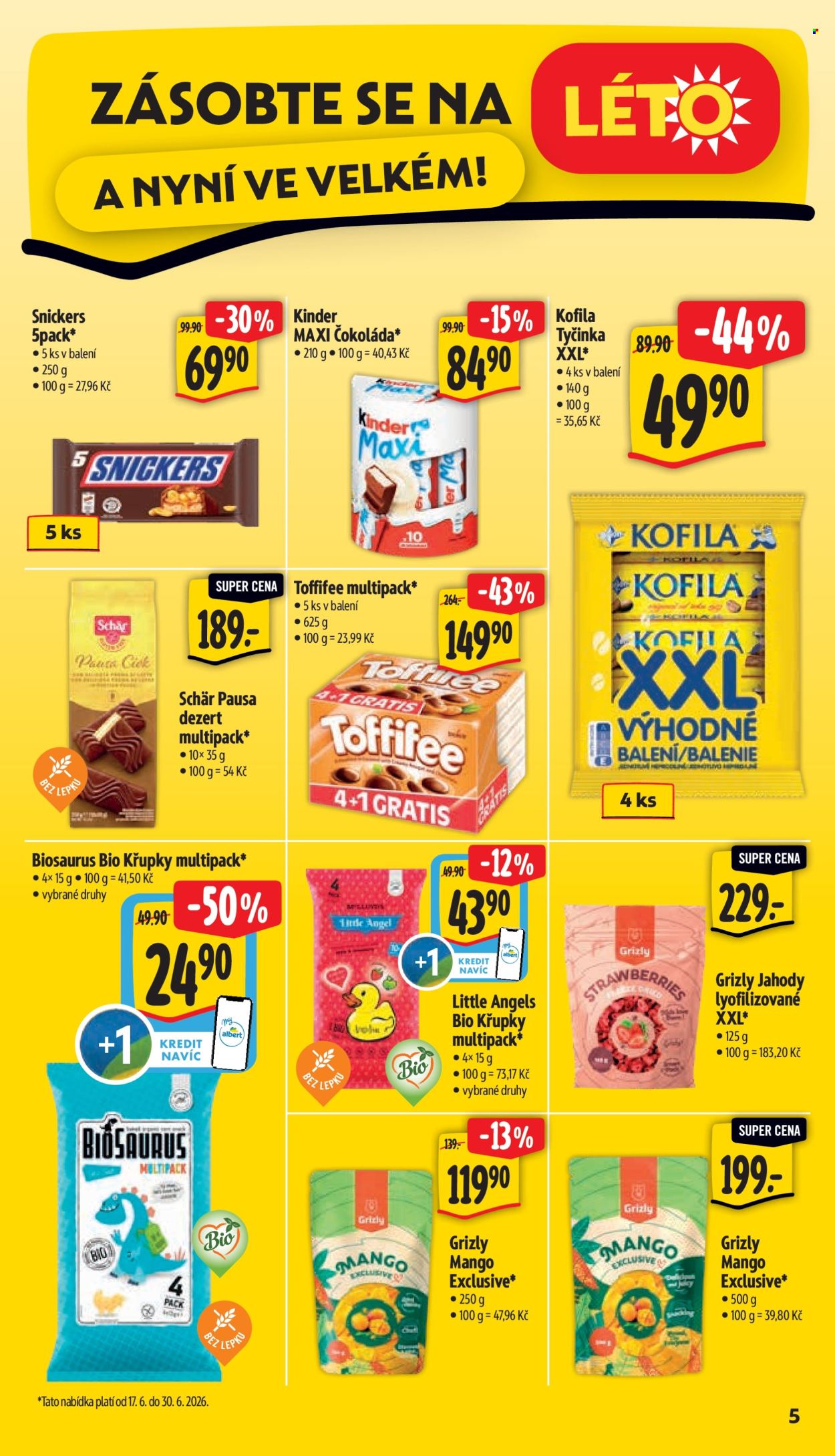 Leták Albert Hypermarket - 17.6.2026 - 23.6.2026. Strana 11