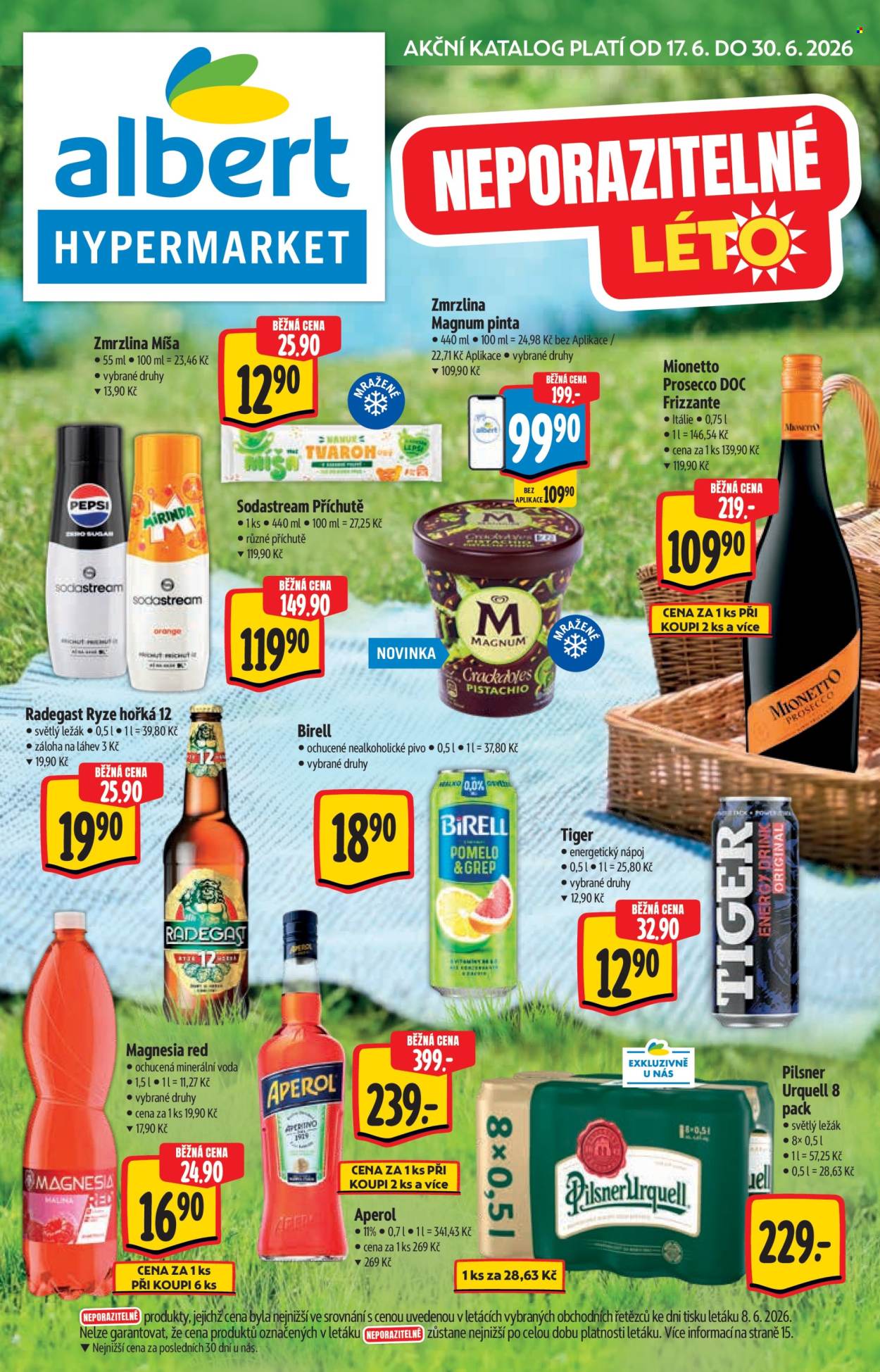 Leták Albert Hypermarket - 17.6.2026 - 30.6.2026. Strana 1