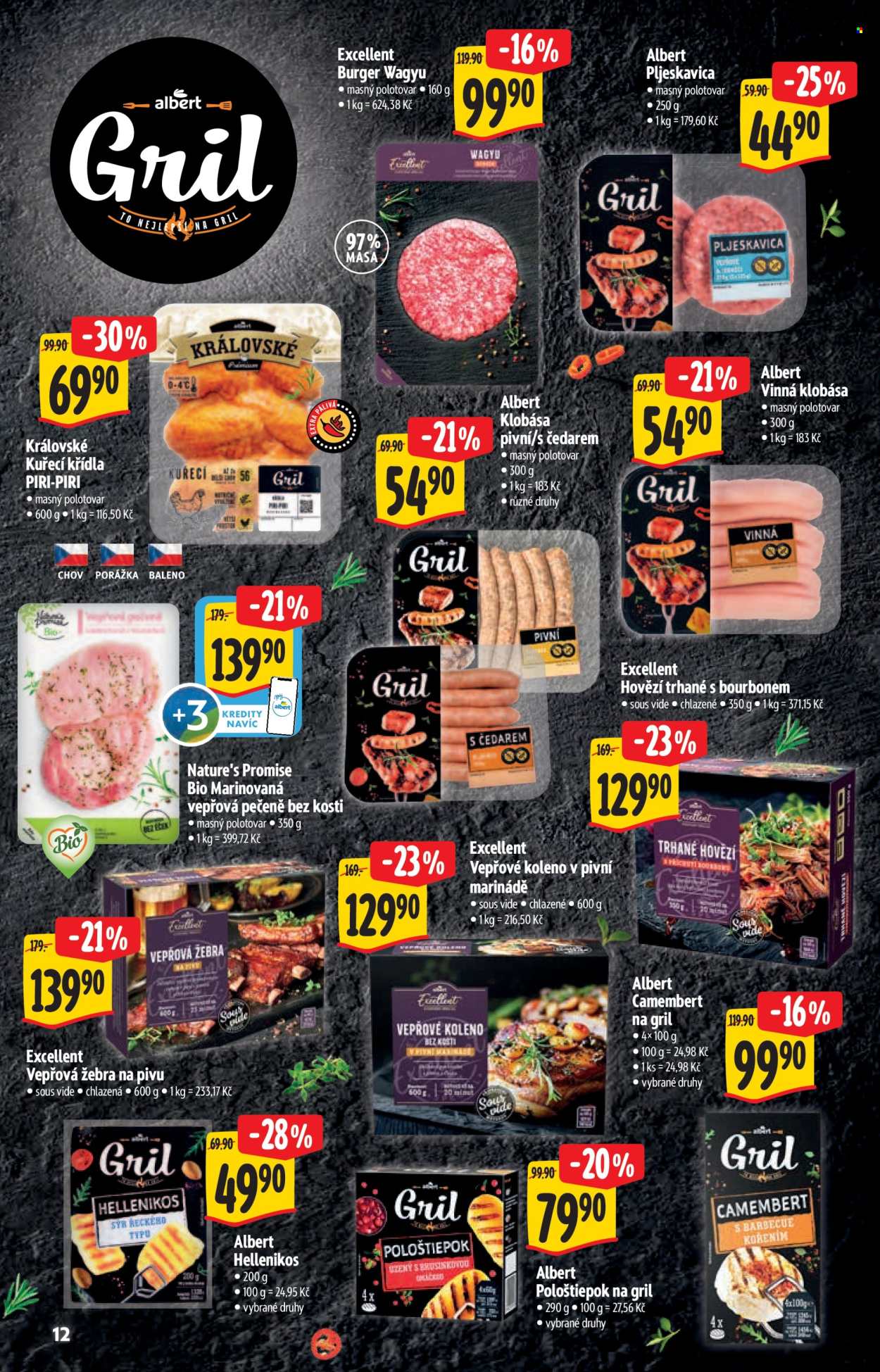 Leták Albert Hypermarket - 17.6.2026 - 30.6.2026. Strana 12