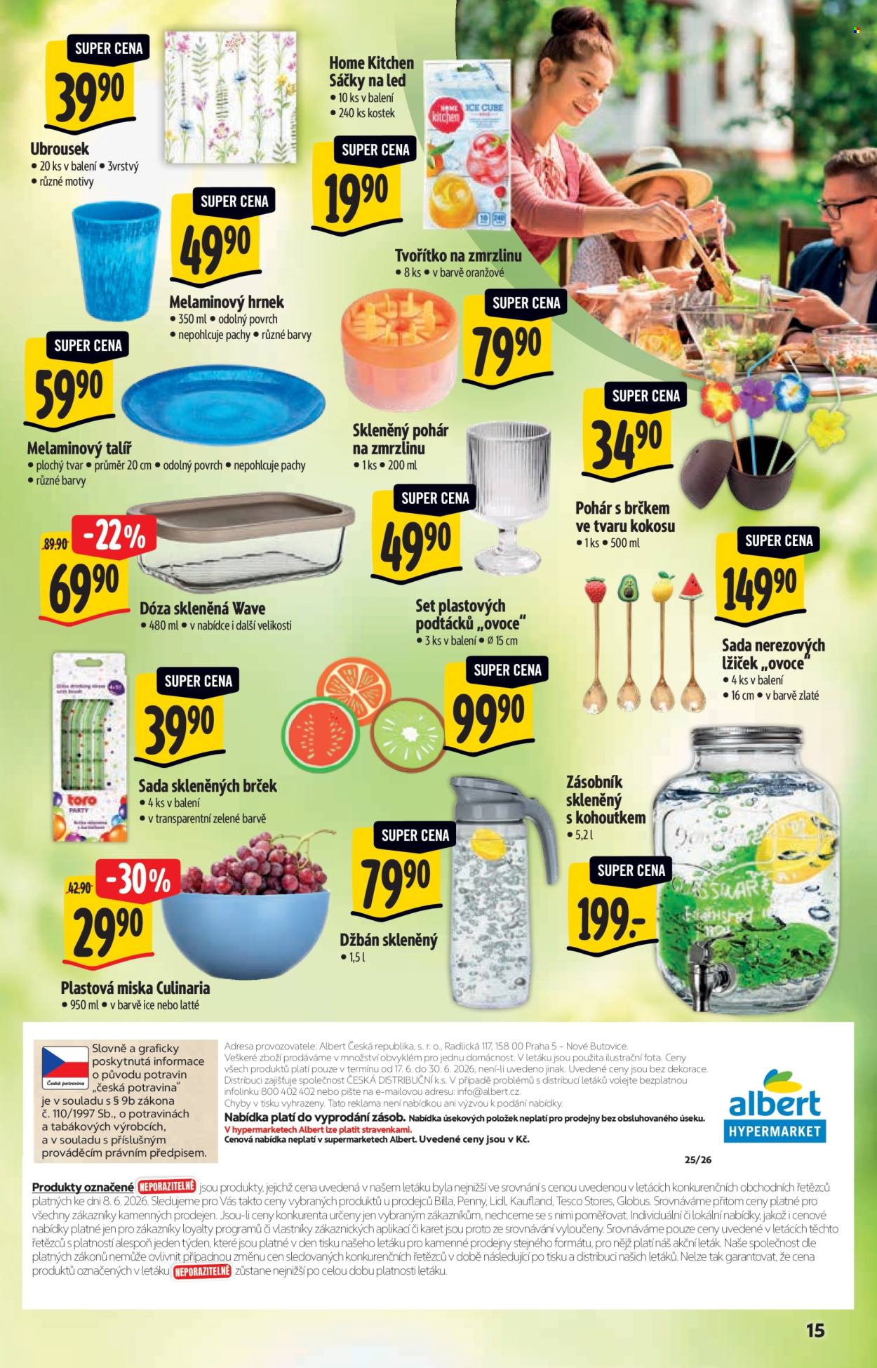 Leták Albert Hypermarket - 17.6.2026 - 30.6.2026. Strana 15