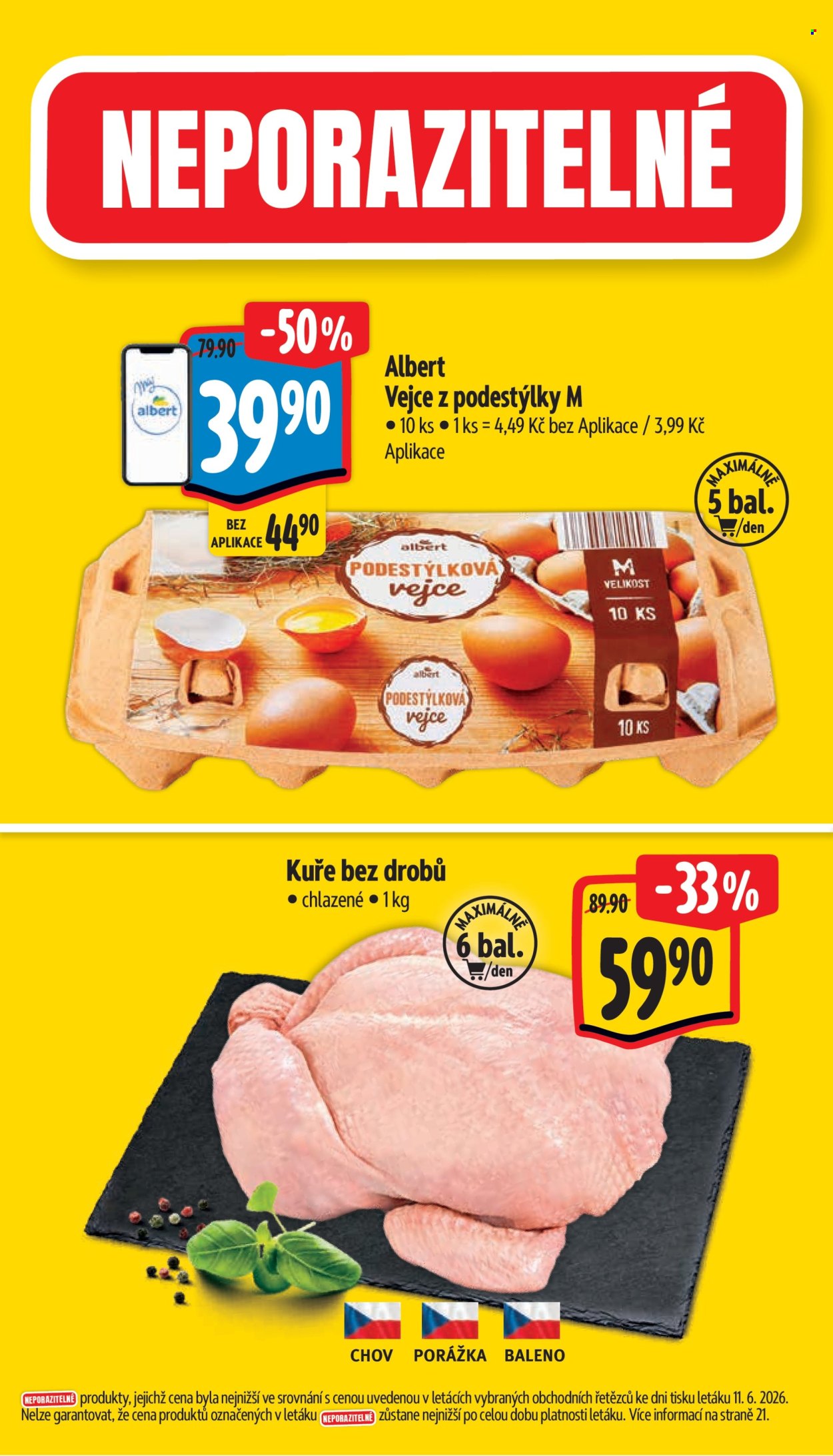 Leták Albert Supermarket - 17.6.2026 - 23.6.2026. Strana 2