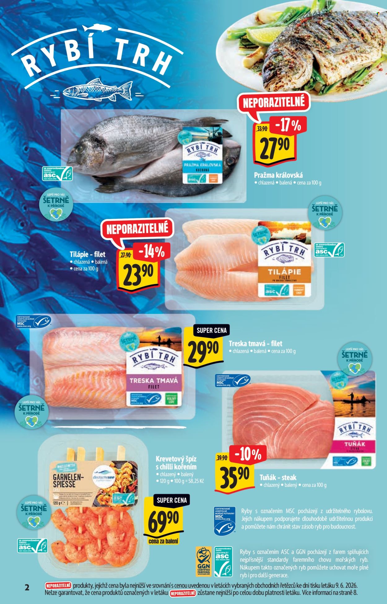 Leták Albert Supermarket - 17.6.2026 - 30.6.2026. Strana 2