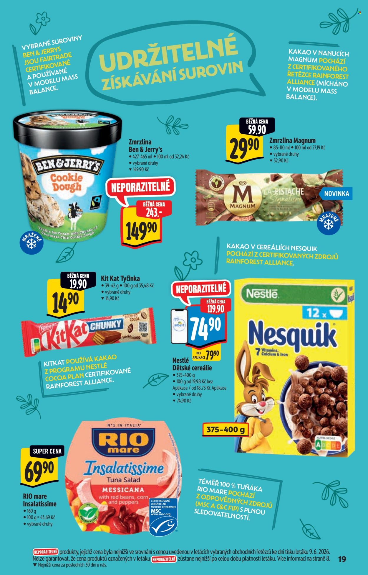 Leták Albert Supermarket - 17.6.2026 - 30.6.2026. Strana 19