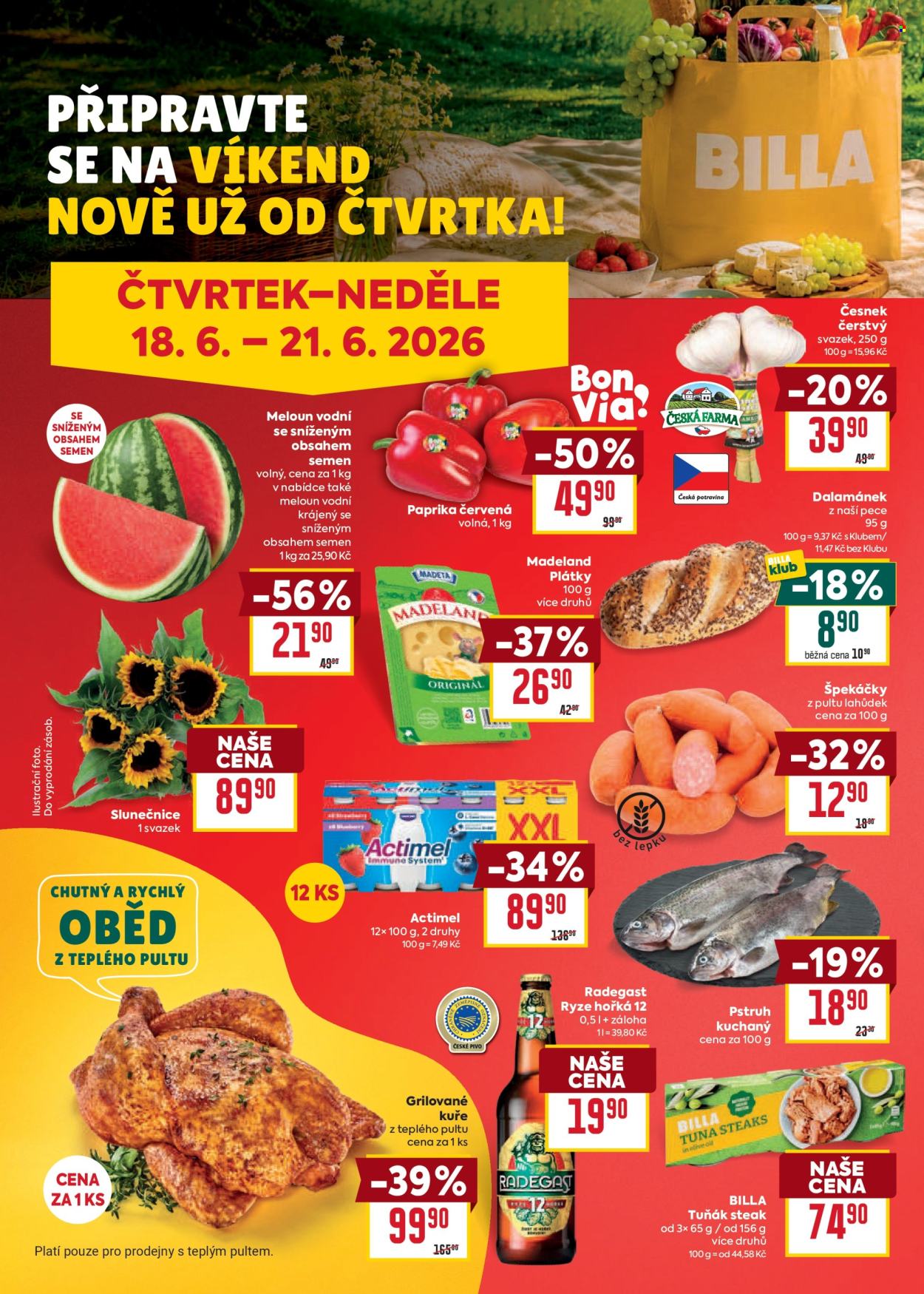 Leták BILLA - 17.6.2026 - 23.6.2026. Strana 30