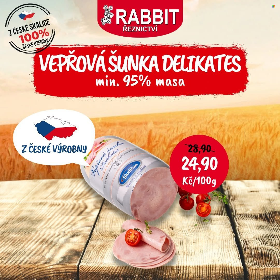 Leták RABBIT řeznictví. Strana 4