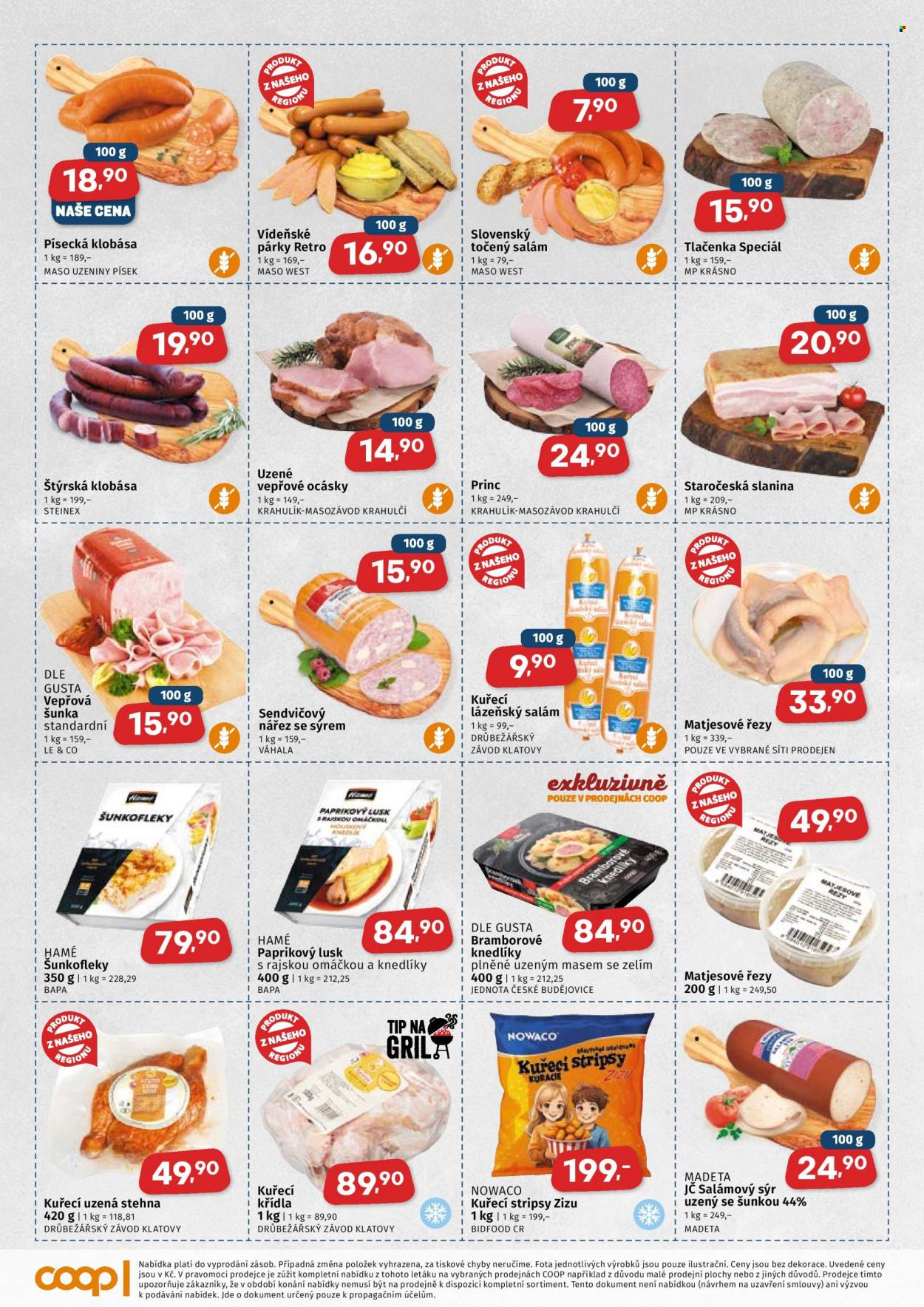 Leták coop JEDNOTA - 17.6.2026 - 30.6.2026. Strana 2