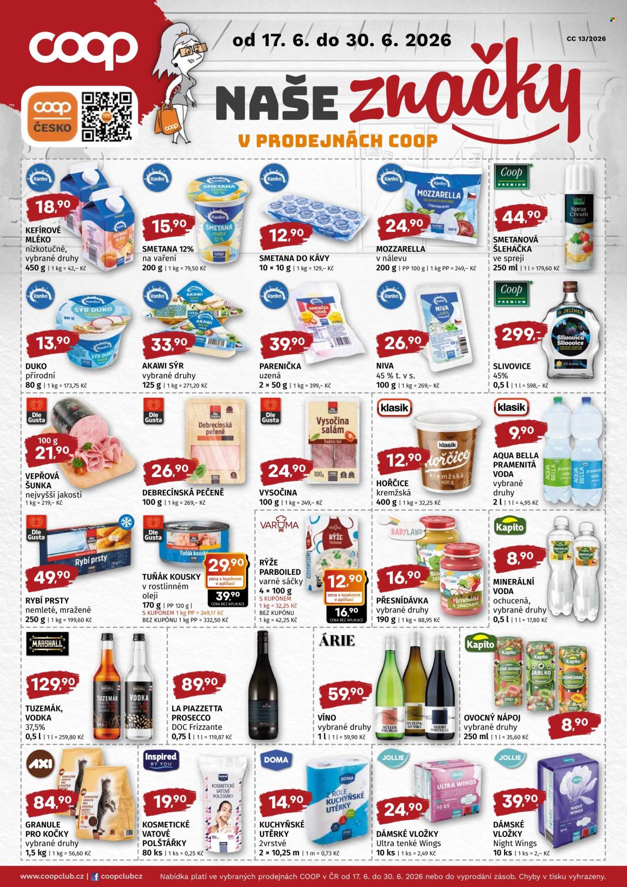 Leták coop TUTY - 17.6.2026 - 30.6.2026. Strana 2