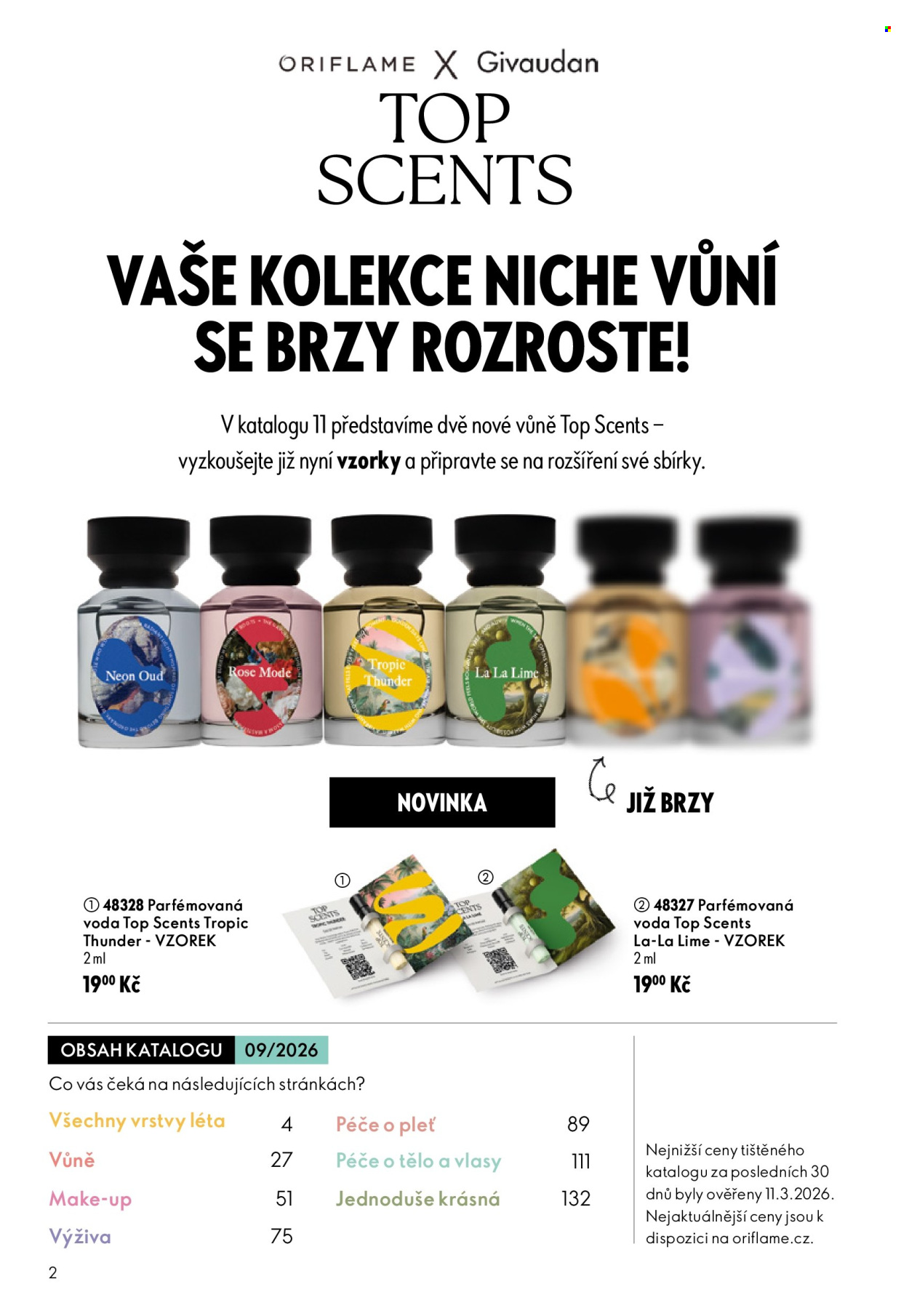 Leták ORIFLAME - 17.6.2026 - 7.7.2026. Strana 2