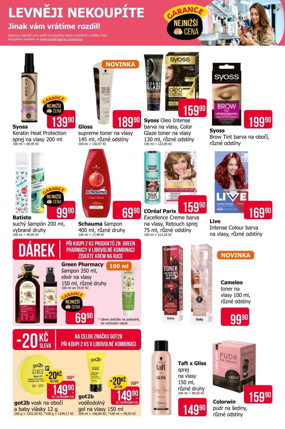 Leták Teta drogerie - 18.6.2026 - 30.6.2026. Strana 9