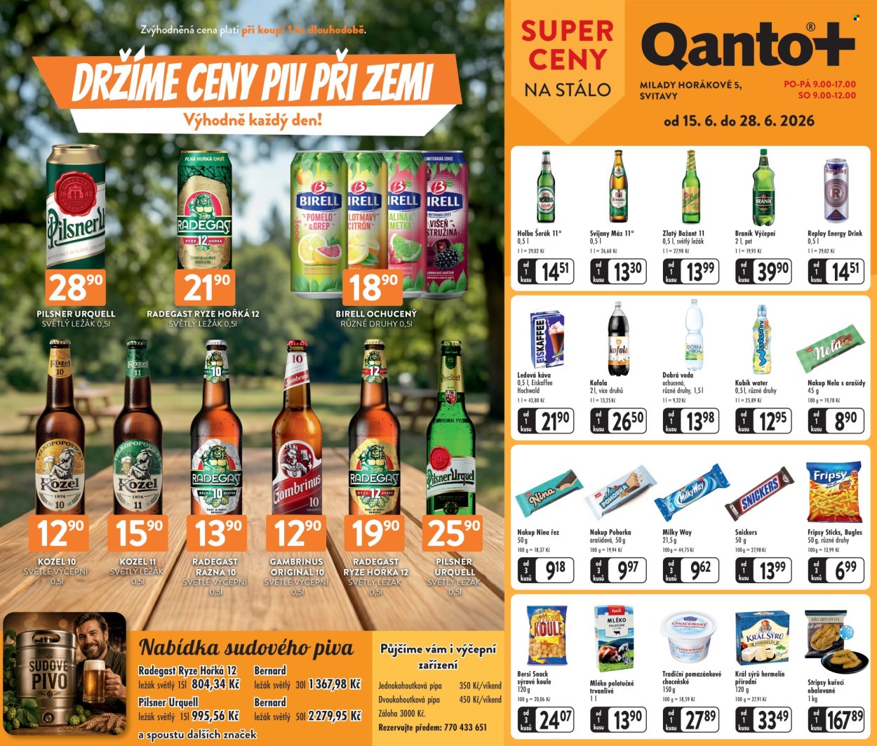 Leták Astur & Qanto velkoobchod - 15.6.2026 - 28.6.2026. Strana 1