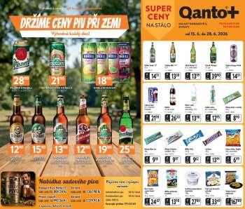 Leták Astur & Qanto velkoobchod - 15.6.2026 - 28.6.2026.