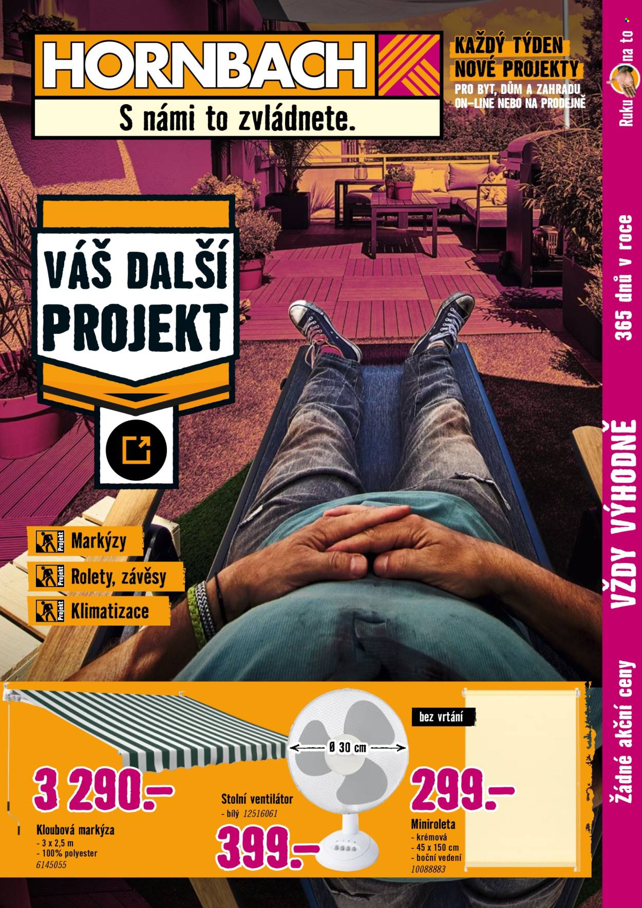 Leták HORNBACH - 17.6.2026 - 1.7.2026. Strana 1