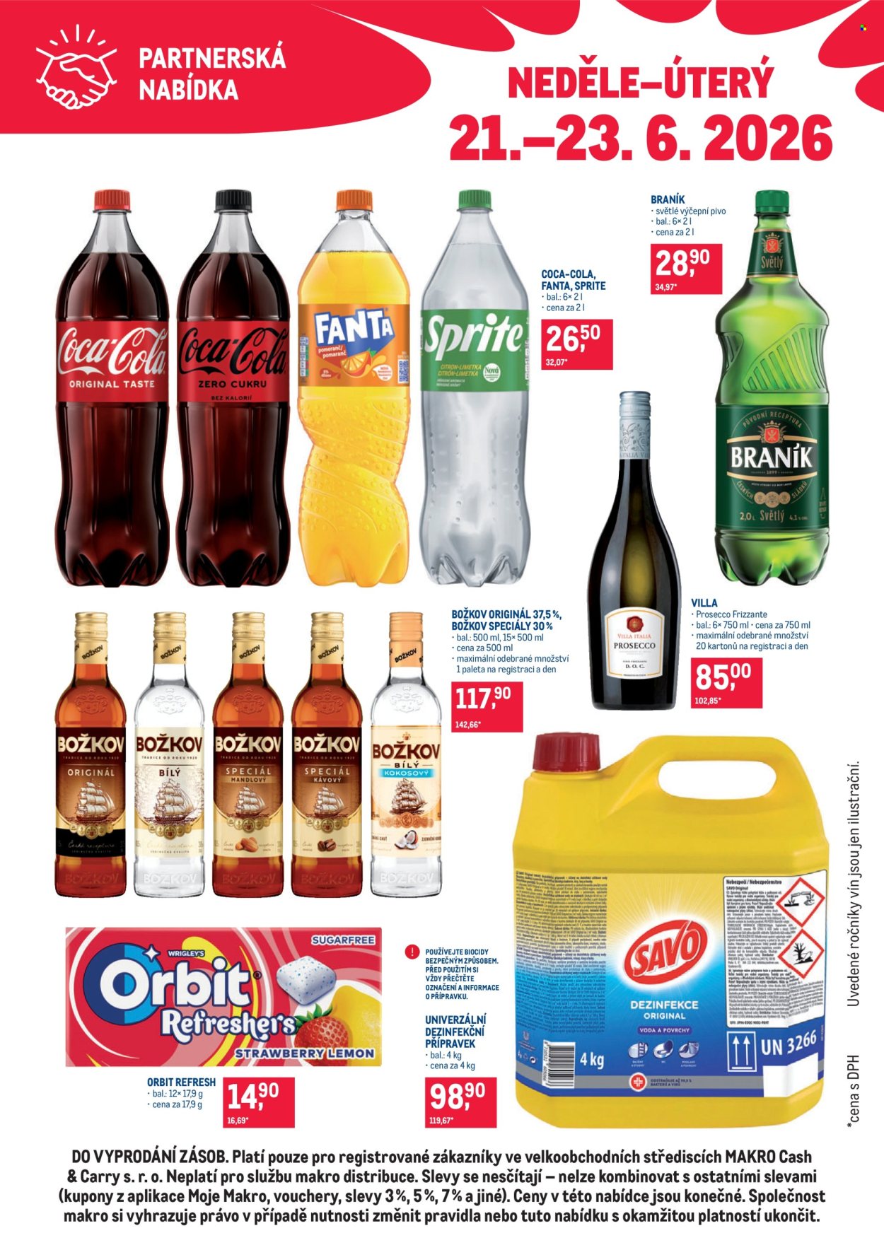Leták MAKRO - 21.6.2026 - 23.6.2026. Strana 1