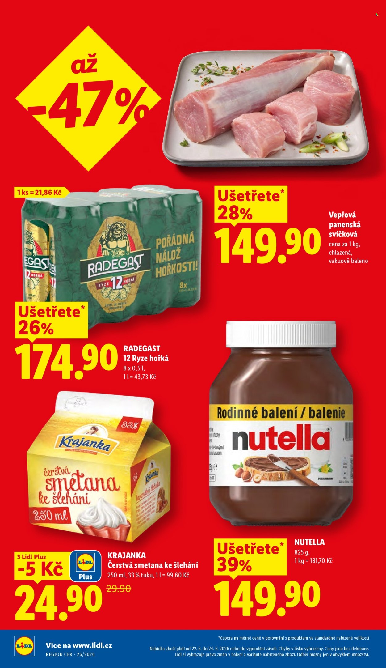 Leták Lidl - 22.6.2026 - 24.6.2026. Strana 2