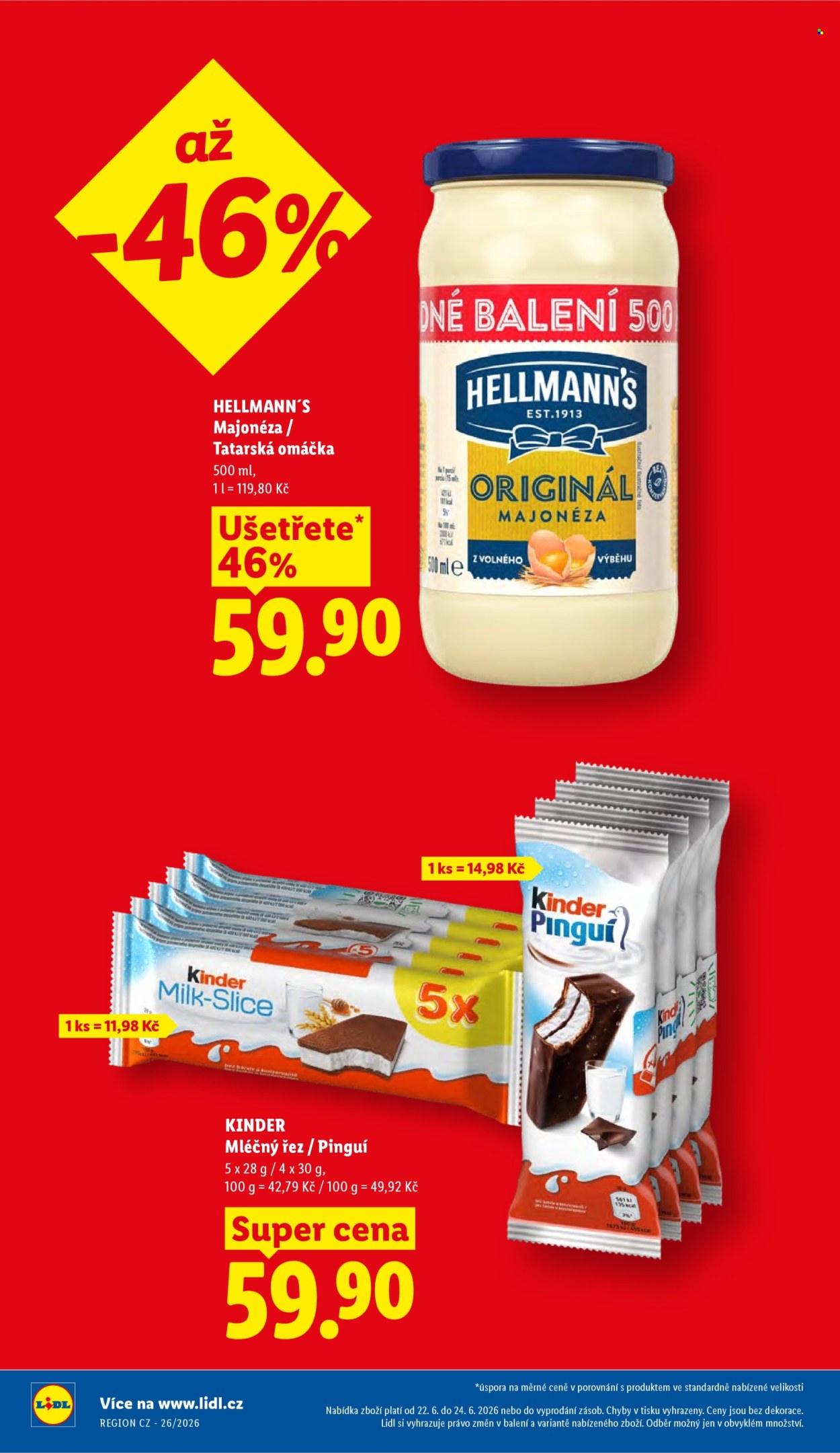 Leták Lidl - 22.6.2026 - 24.6.2026. Strana 5
