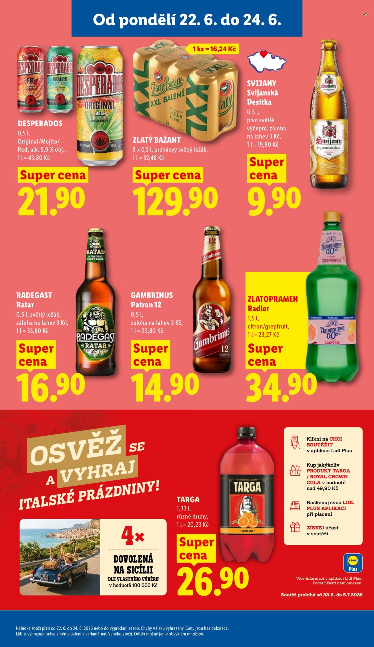 Leták Lidl - 22.6.2026 - 24.6.2026. Strana 23